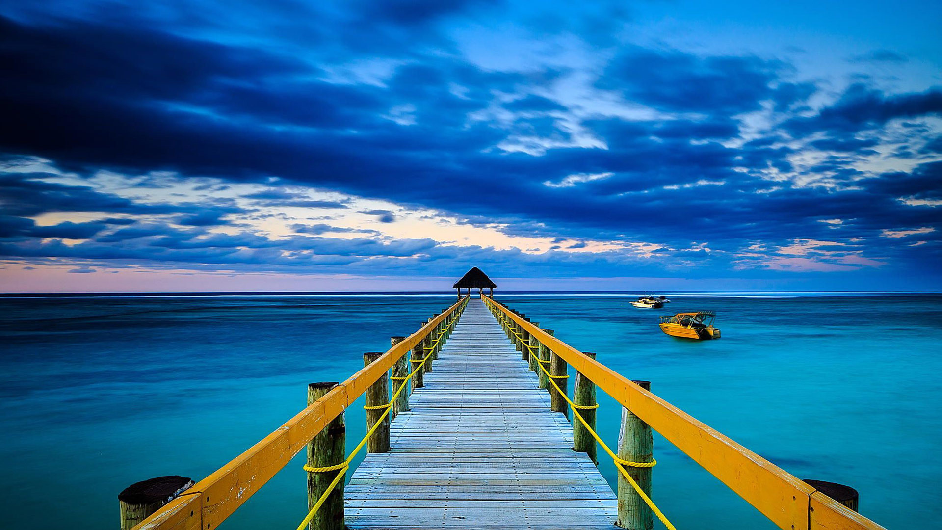 1920x1080 Wooden Bridge Leading To The Beach HD Wide Wallpaper for Widescreen (46  Wallpapers)