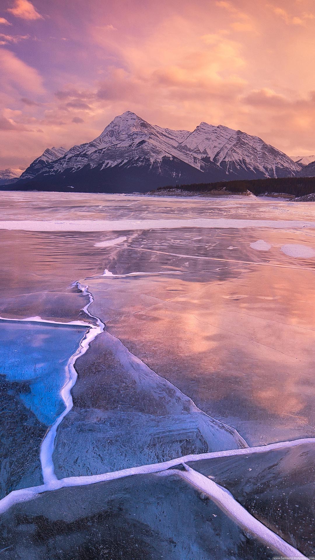 1080x1920 Nature iPhone 6 Plus Wallpapers - Frozen Lake Sunset Lock Screen iPhone 6  Plus HD Wallpaper