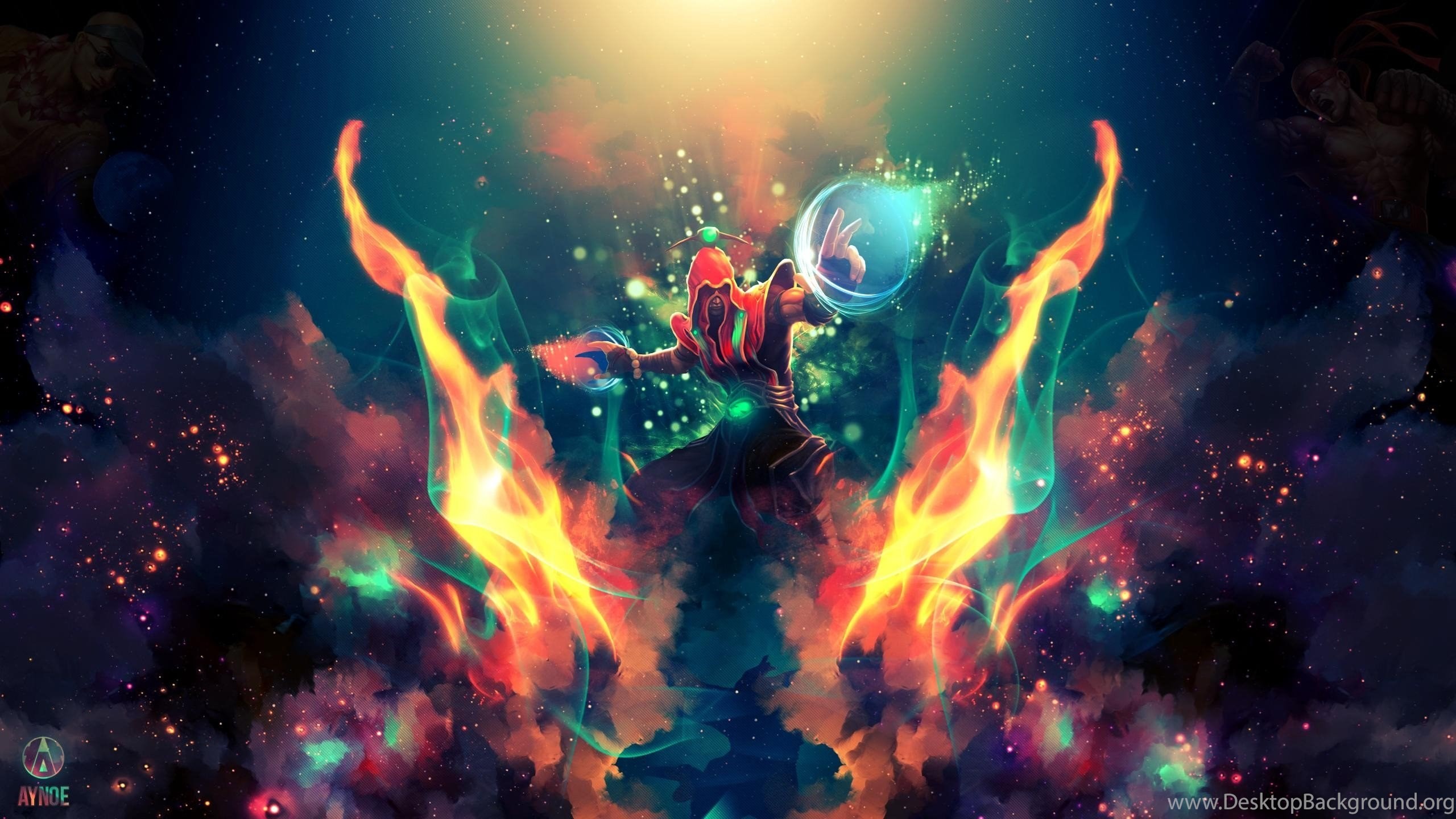 2560x1440 Wallpapers Lee Sin, League Of Legends, Art, Abstraction HD