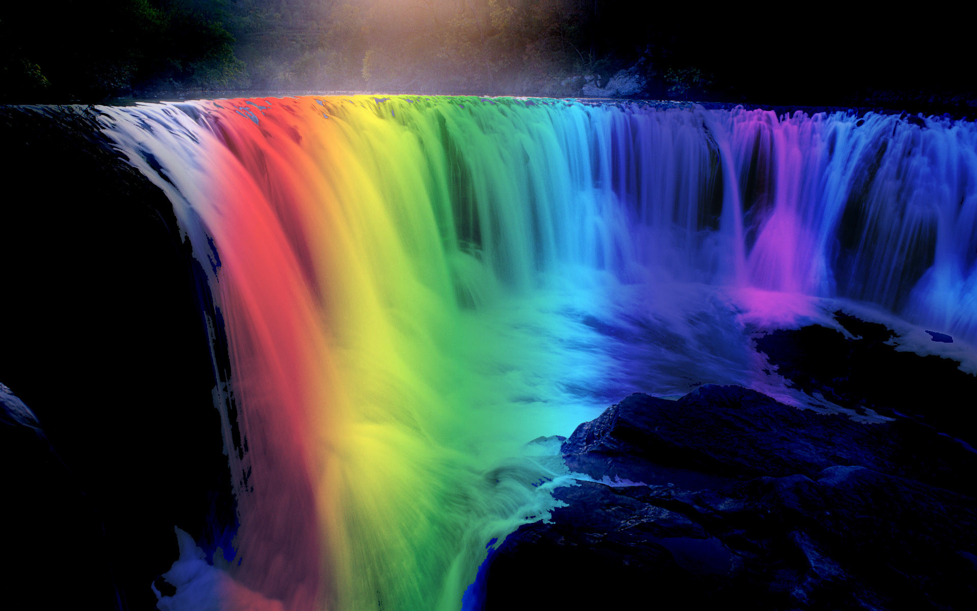 1920x1200 Desktop Wallpapers Waterfalls with Rainbow | 4 ANNEALER'S ACCESS .
