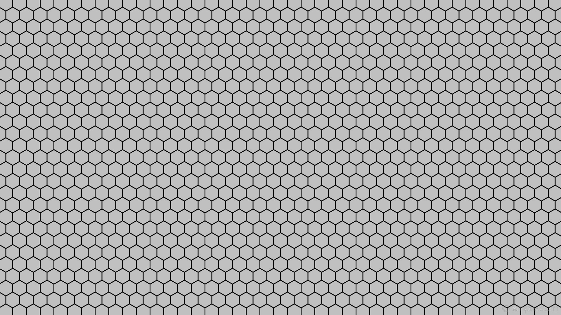1920x1080 wallpaper black honeycomb beehive grey hexagon silver #c0c0c0 #000000 0Â°  3px 47px