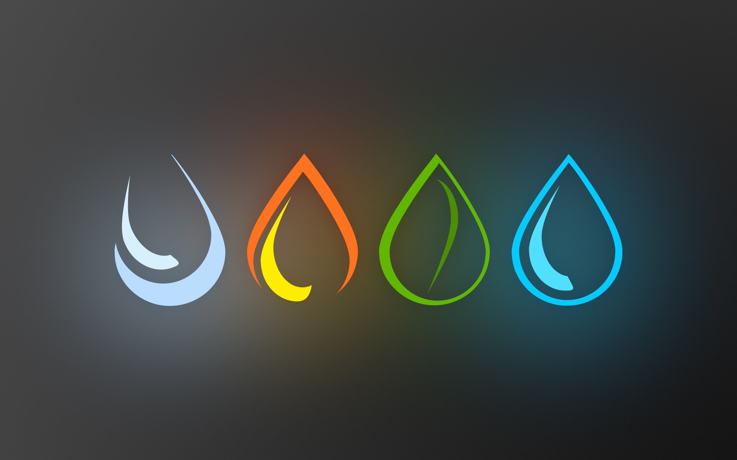 2560x1600 The Four Elements Water - Earth- Fire - Air Wallpapers HD / Desktop and  Mobile Backgrounds