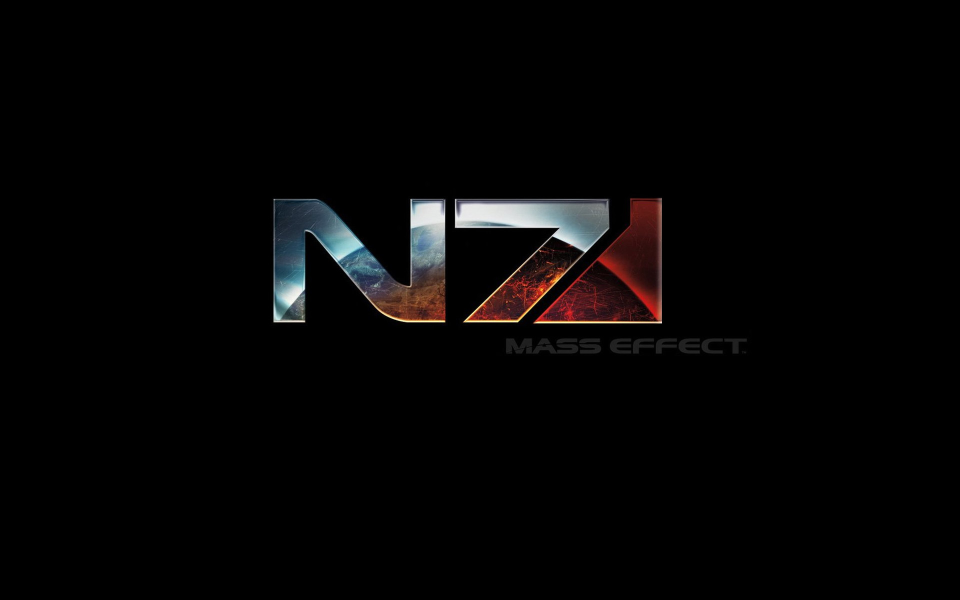 1920x1200 Mass Effect N7 Logo Wallpaper by pyrogx2000 on DeviantArt