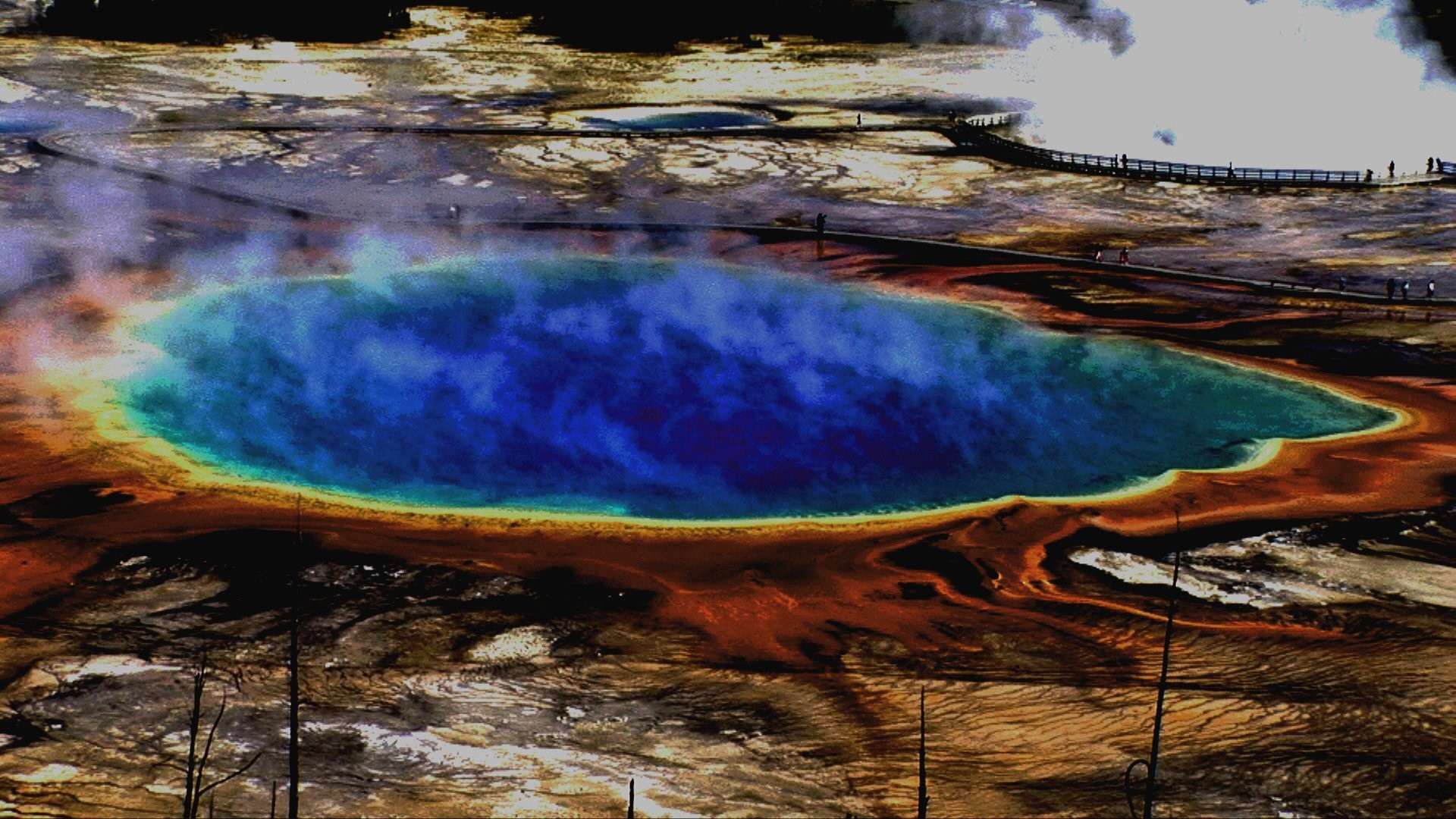 1920x1080 Yellowstone Screensaver Beauty Spring Prismatic Stories Grand Images ...