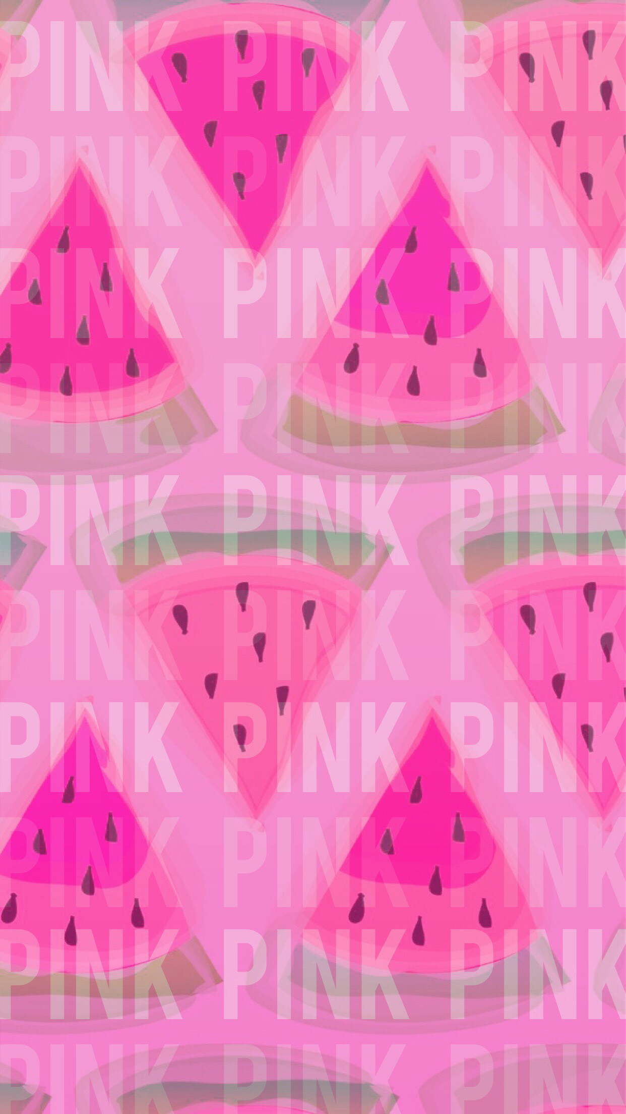 1242x2208 Pink Â· Pink WallpaperVs PinkPhone WallpapersWatermelonPineappleOverlaysVictoria's  SecretTextureWalls