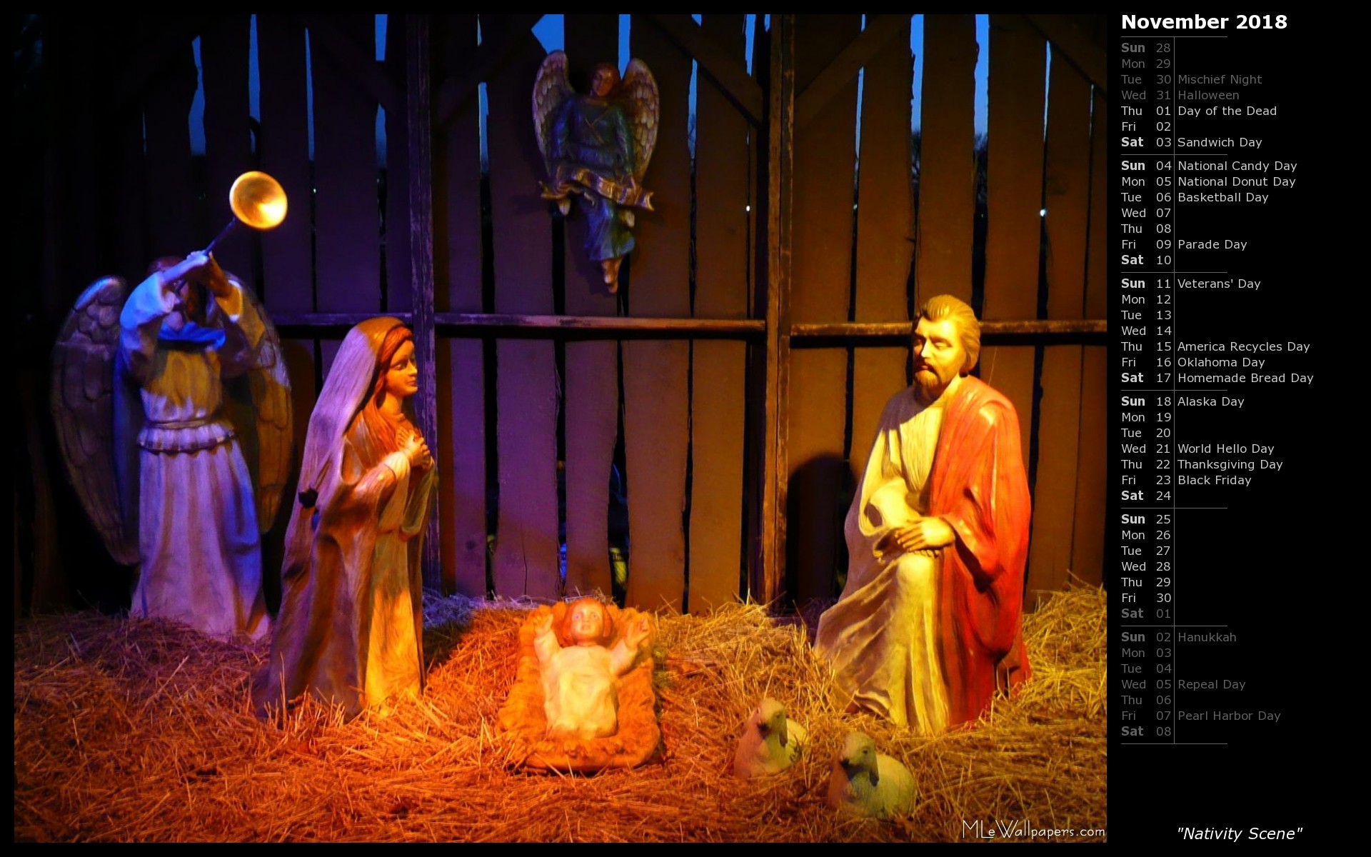 1920x1200 Nativity Scene