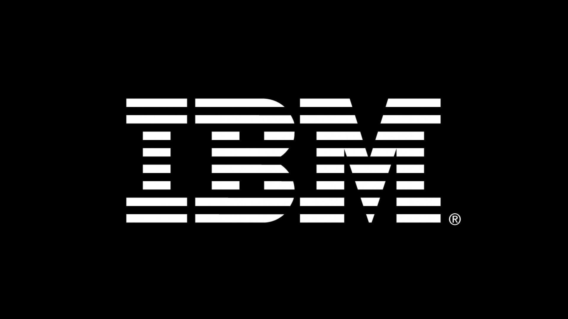 1920x1080 ... Ibm dark logo ...