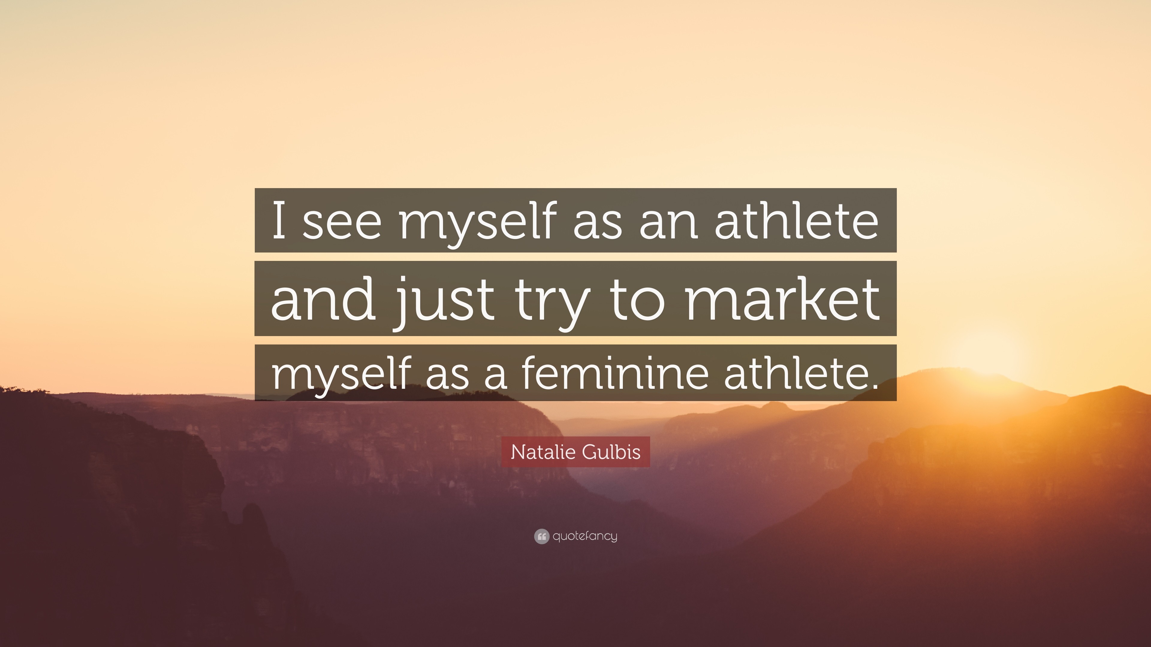 3840x2160 Natalie Gulbis Quote: “I see myself as an athlete and just try to market