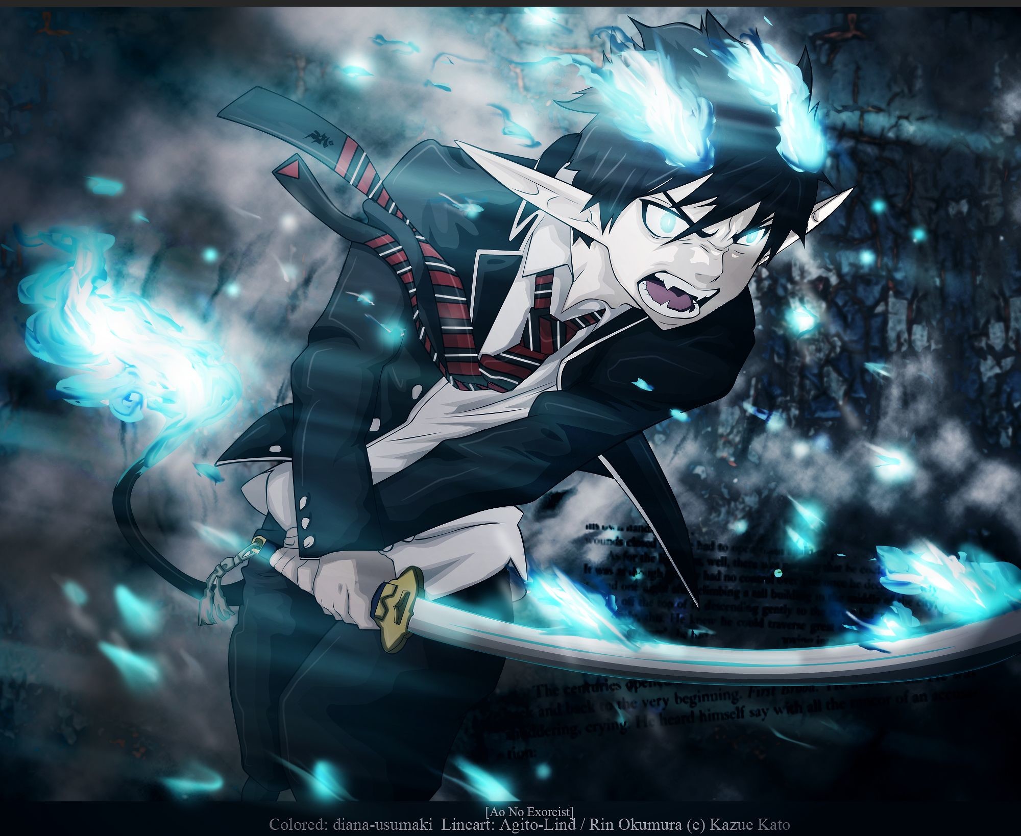 2000x1638 Blue Exorcist Wallpapers HD - Wallpaper Cave