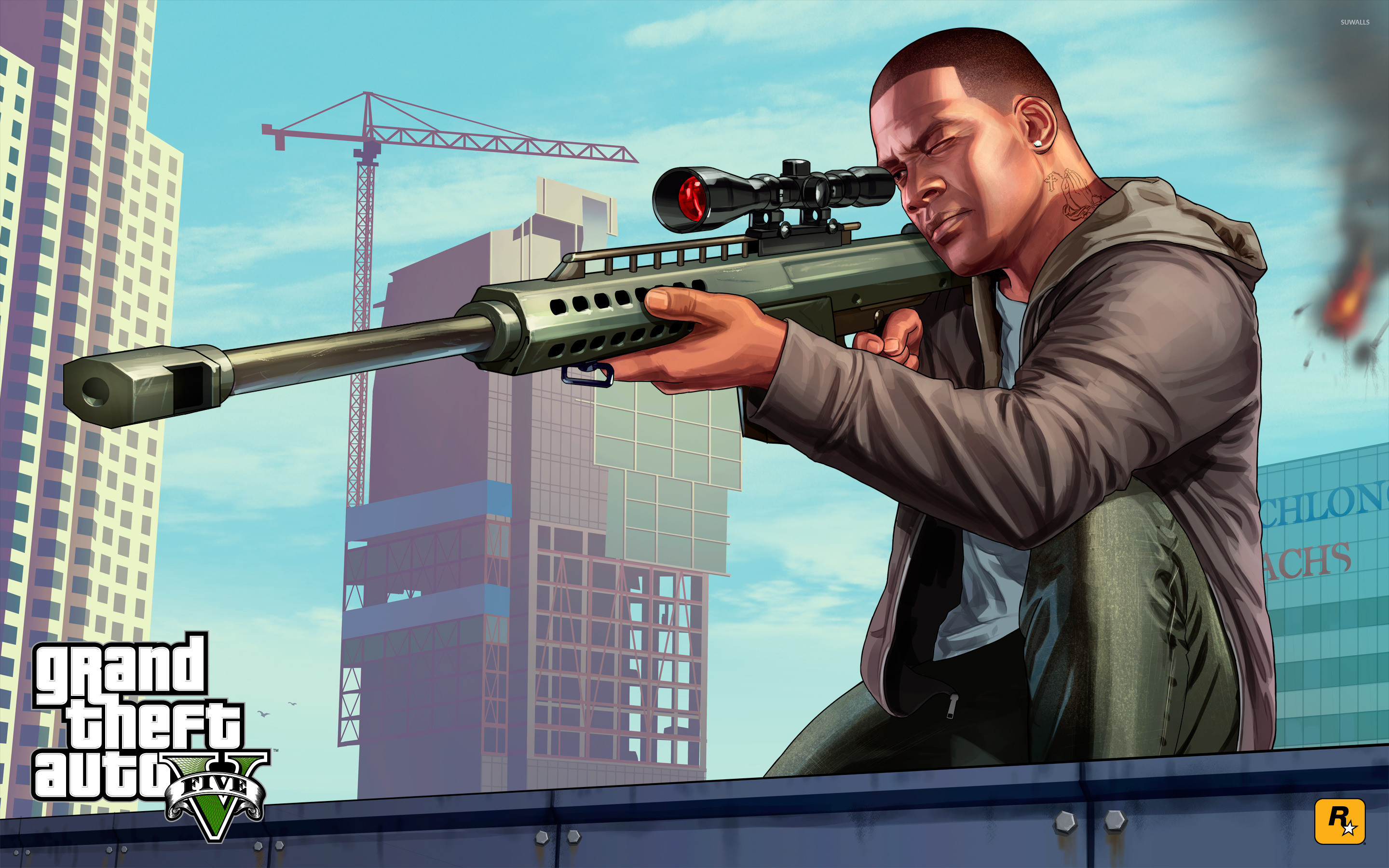 2880x1800 Franklin - Grand Theft Auto V wallpaper  jpg