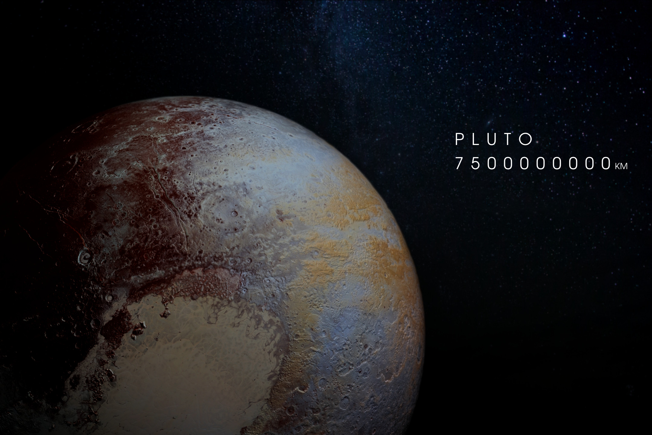 2160x1440 Pluto Wallpaper