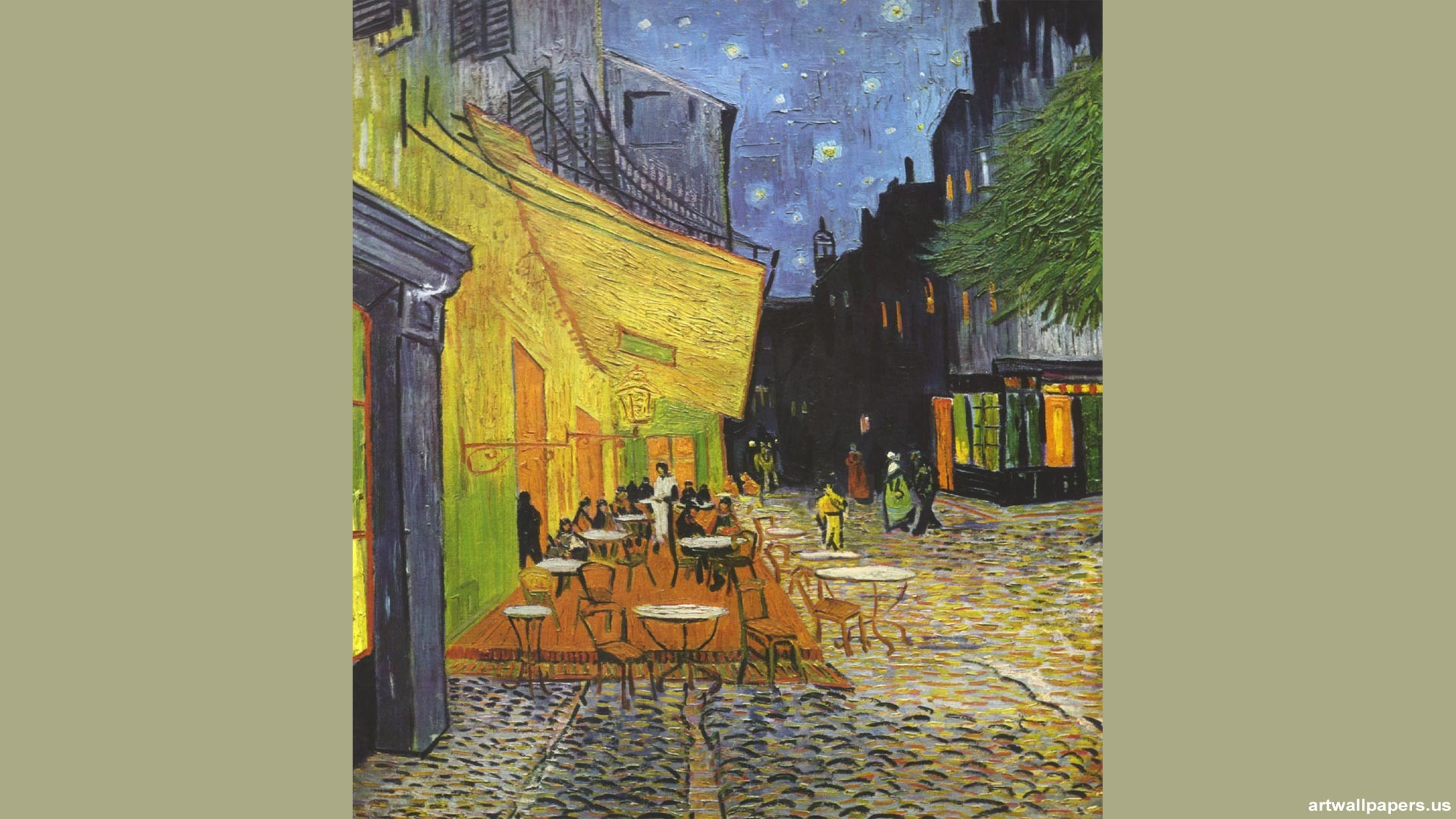 1920x1080 Vincent van Gogh Wallpaper, Vincent van Gogh Starry Night, Paintings .