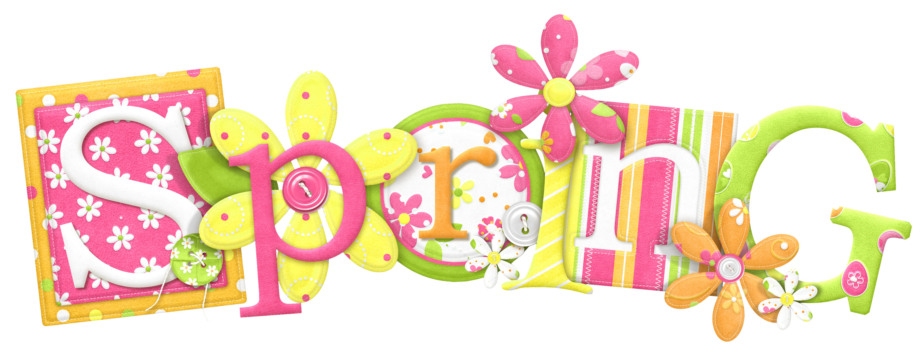 3092x1189 Spring Clipart
