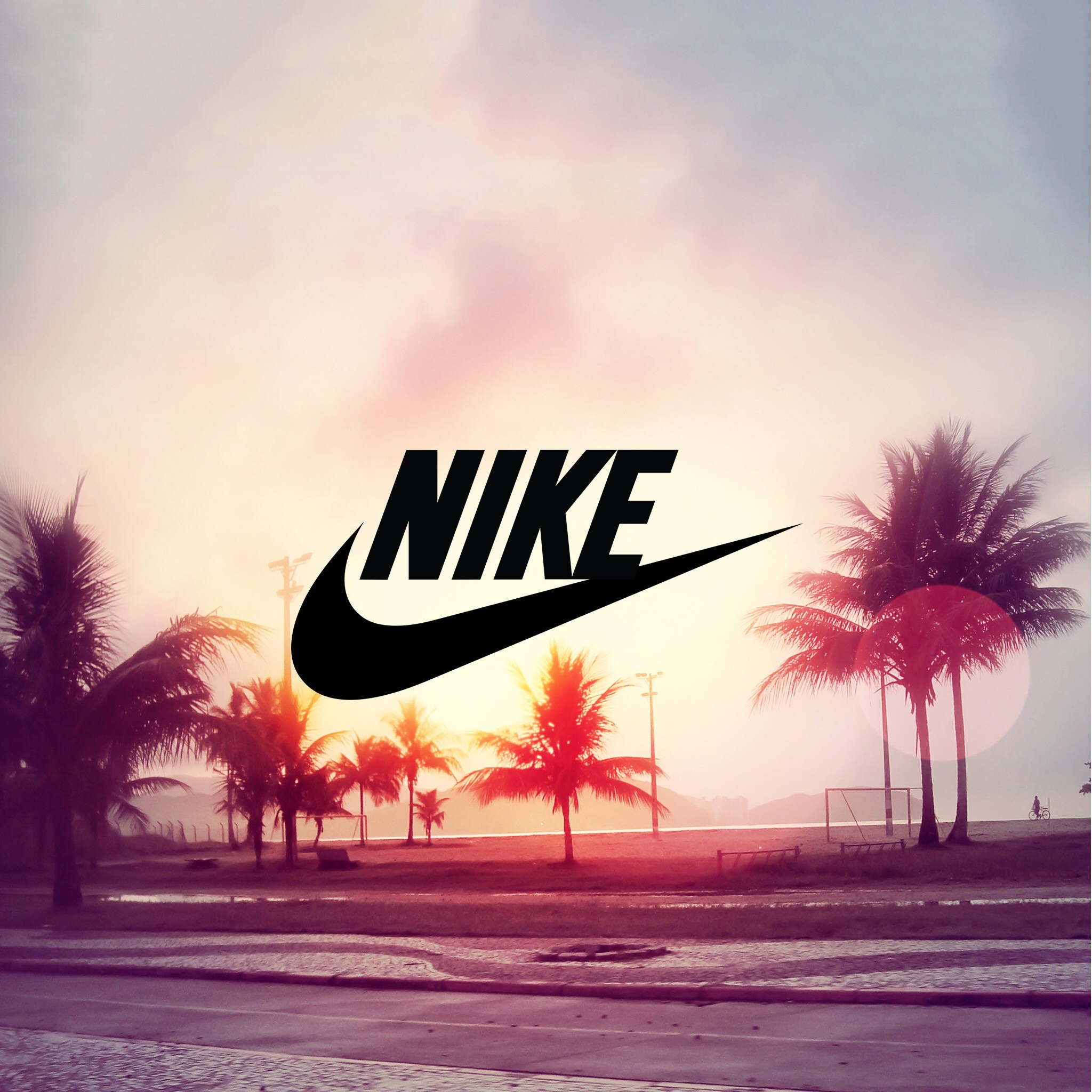 2048x2048 Go places while u still have time... Nike WallpaperNike LogoNike ...