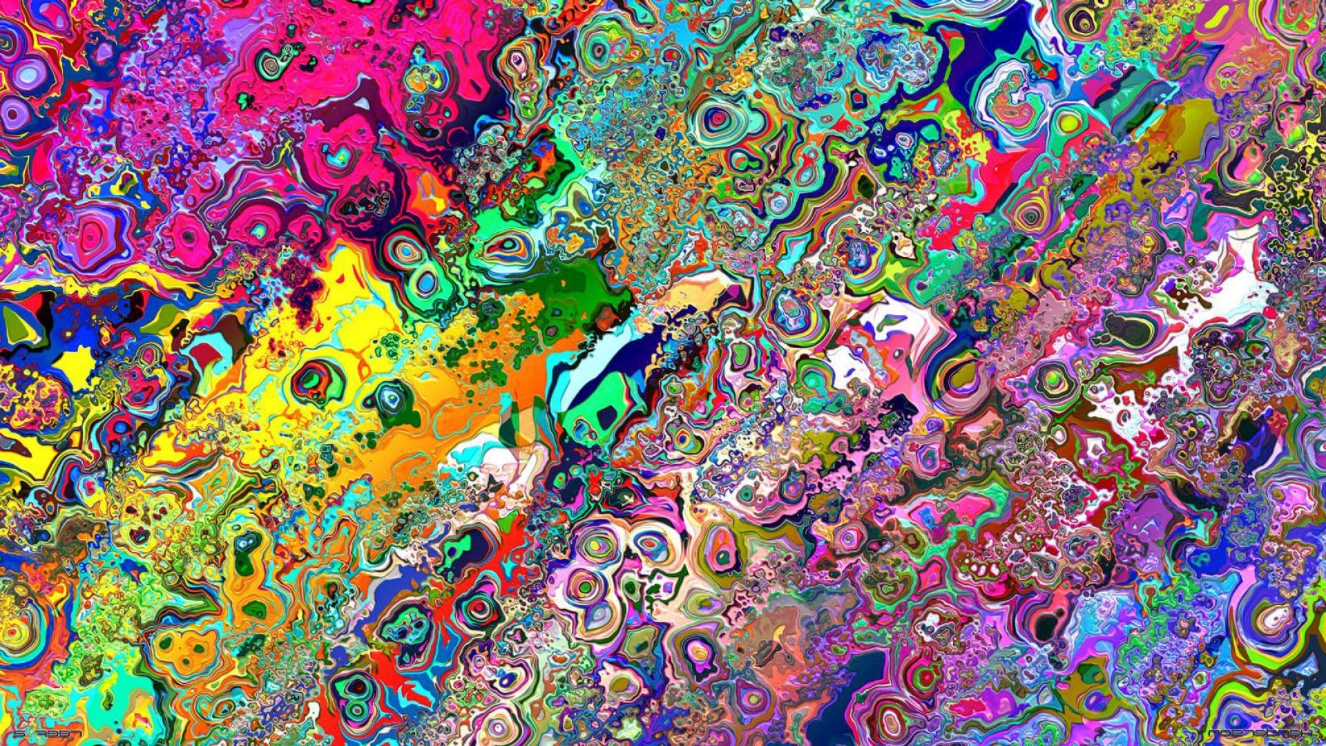 Trippy Acid Wallpaper.