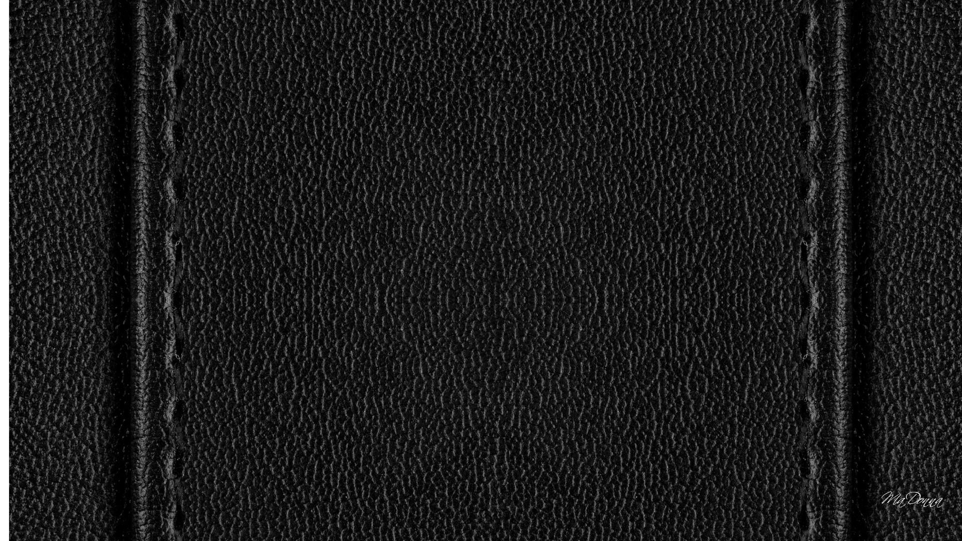 1920x1080 Ravishing Black Leather Wallpaper