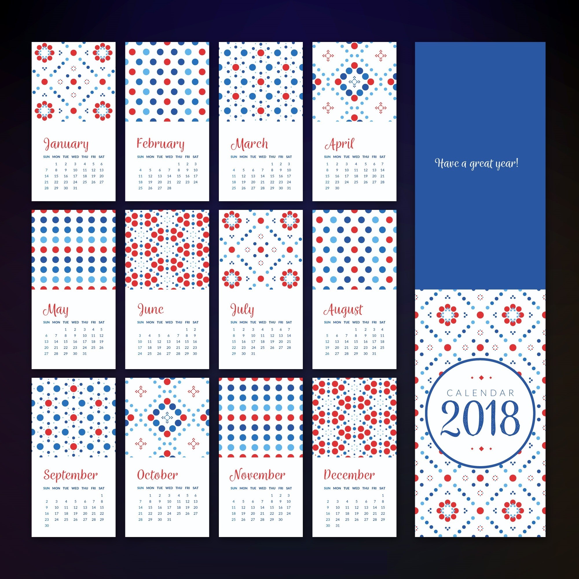 2000x2000 Latest Wallpaper Calendar 2018