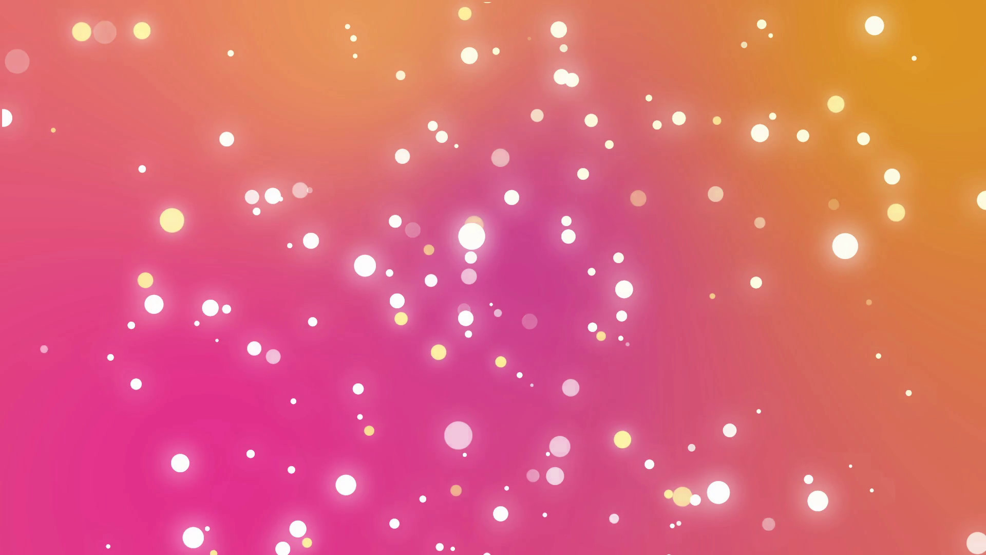 1920x1080 Festive Christmas background of sparkly white and yellow light particles  moving across a pink orange gradient backdrop Motion Background -  VideoBlocks