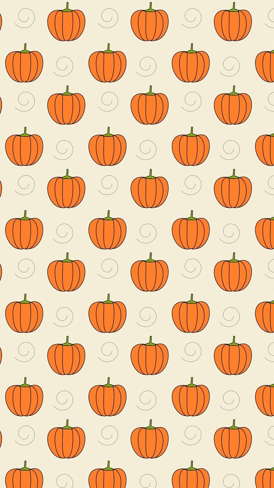 1080x1920 Cute Pumpkin Couple Fall Desktop Wallpaper Templates by Canva