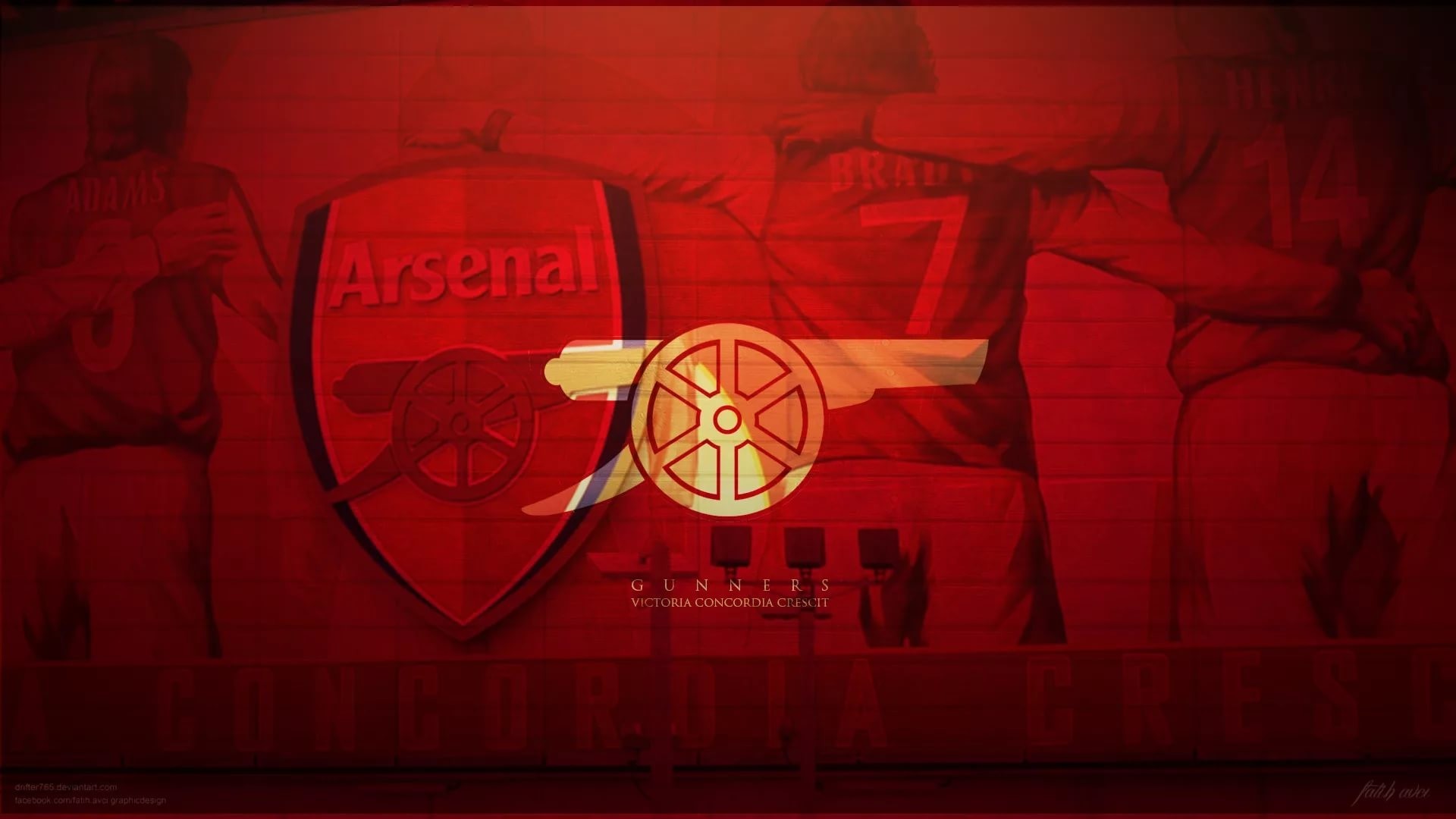 1920x1080 Arsenal F.C. wallpaper  .