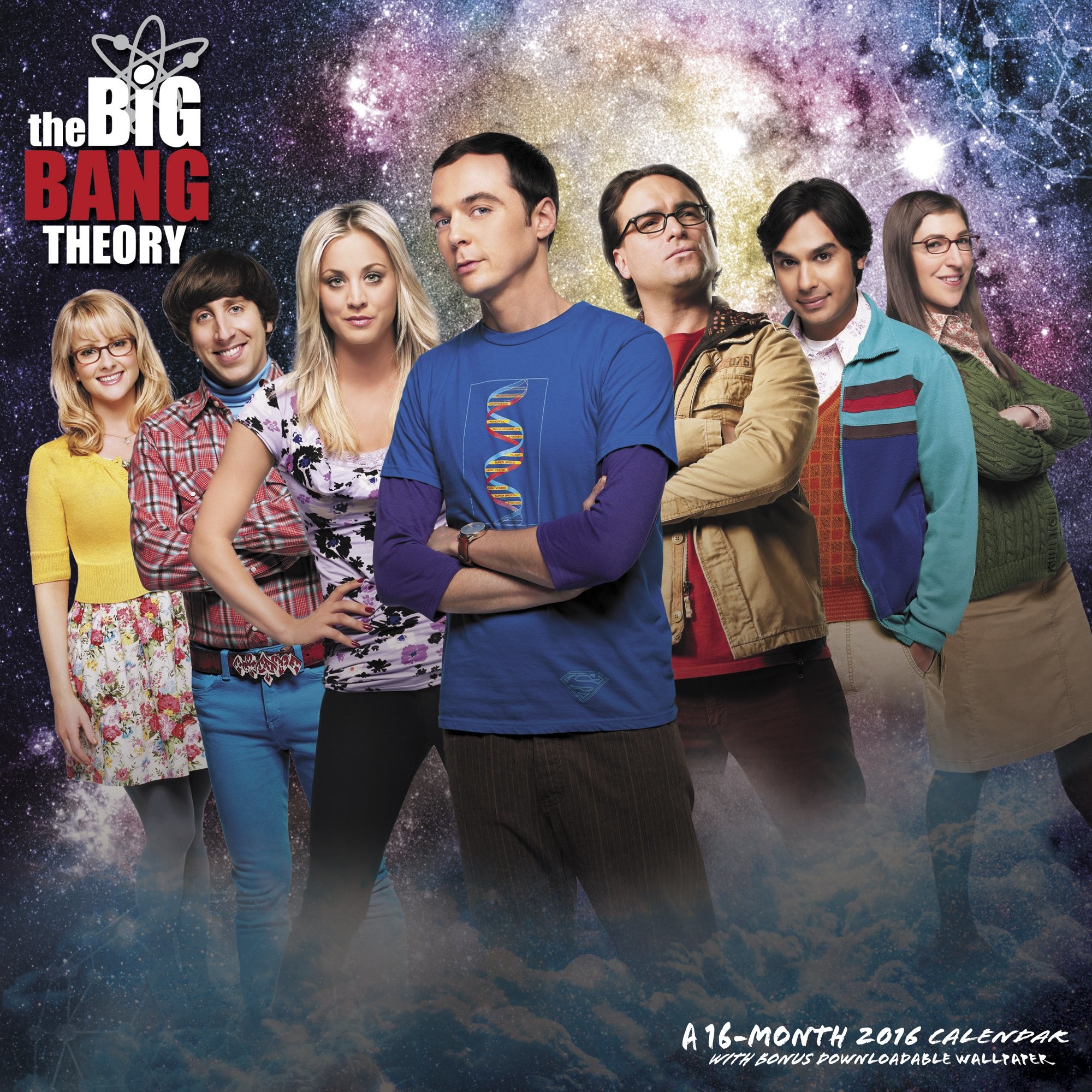 2000x2000 Amazon.in: Buy The Big Bang Theory 2016 Calendar: Free Downloadable  Wallpaper Included Book Online at Low Prices in India | The Big Bang Theory  2016 ...