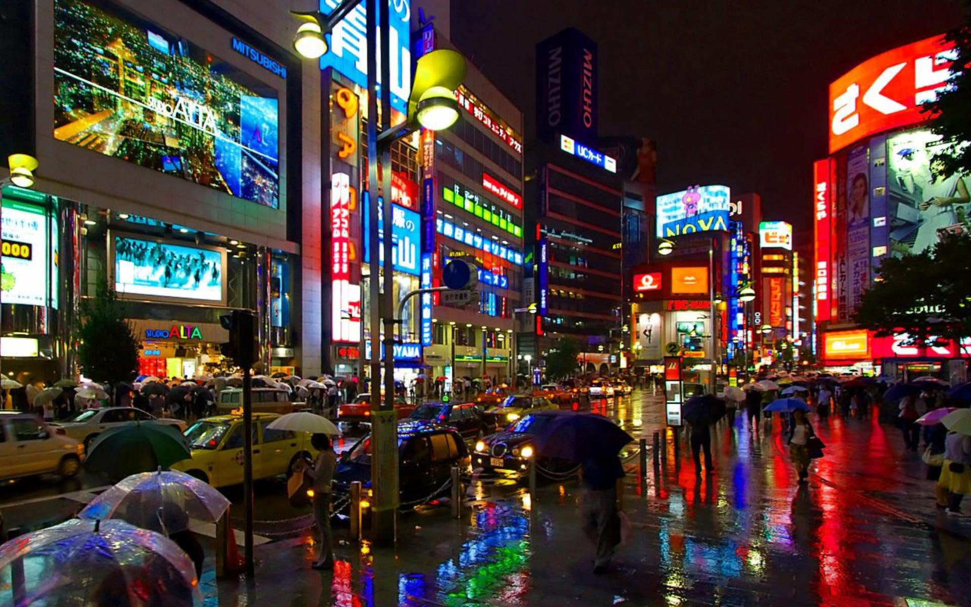 1920x1200 Tokyo At Night