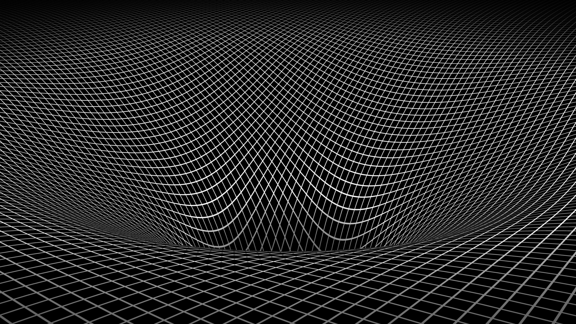 1920x1080 Full HD Wallpaper black hole scheme polygon