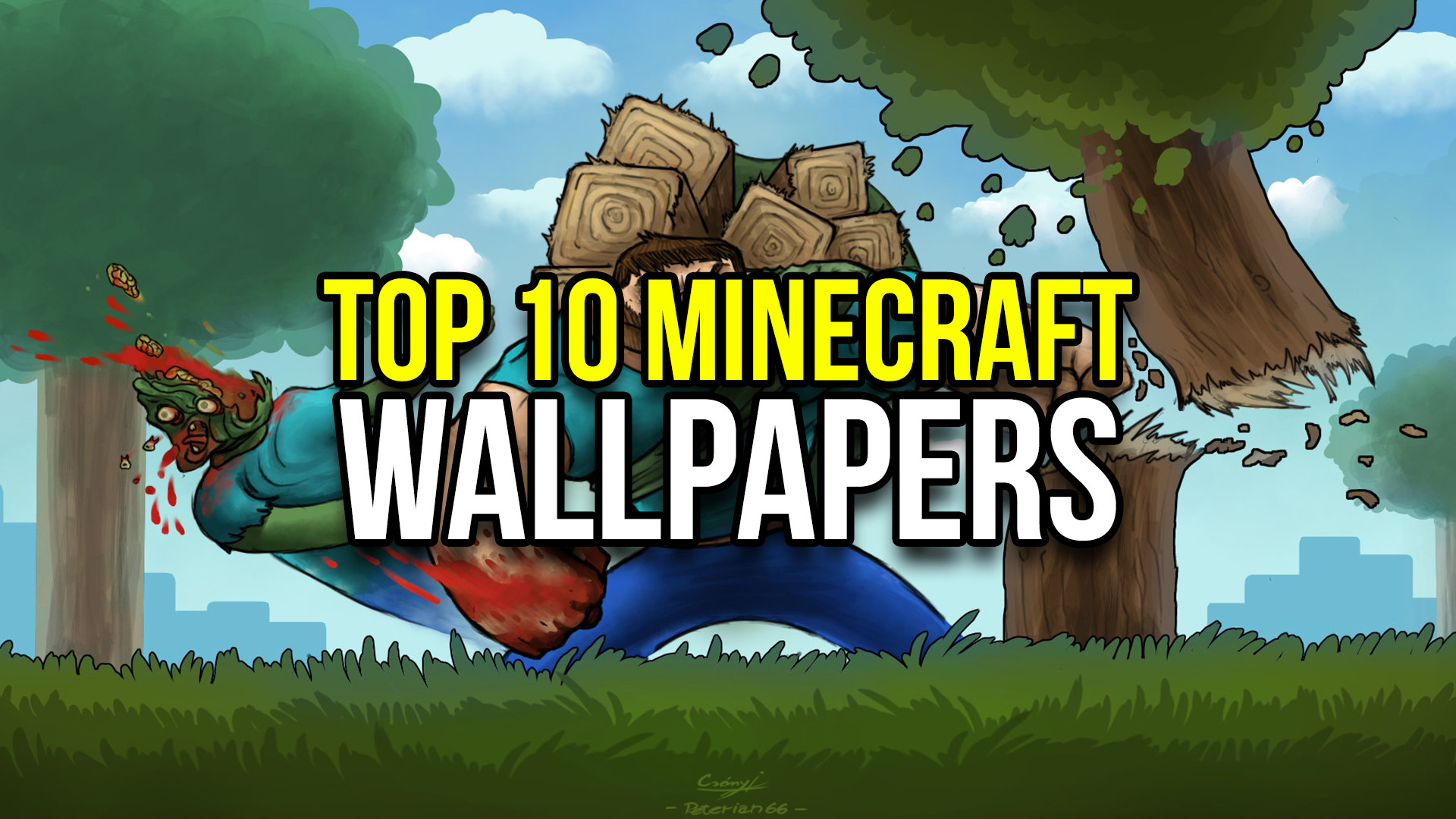1920x1080 Top 10 Minecraft Wallpapers #2
