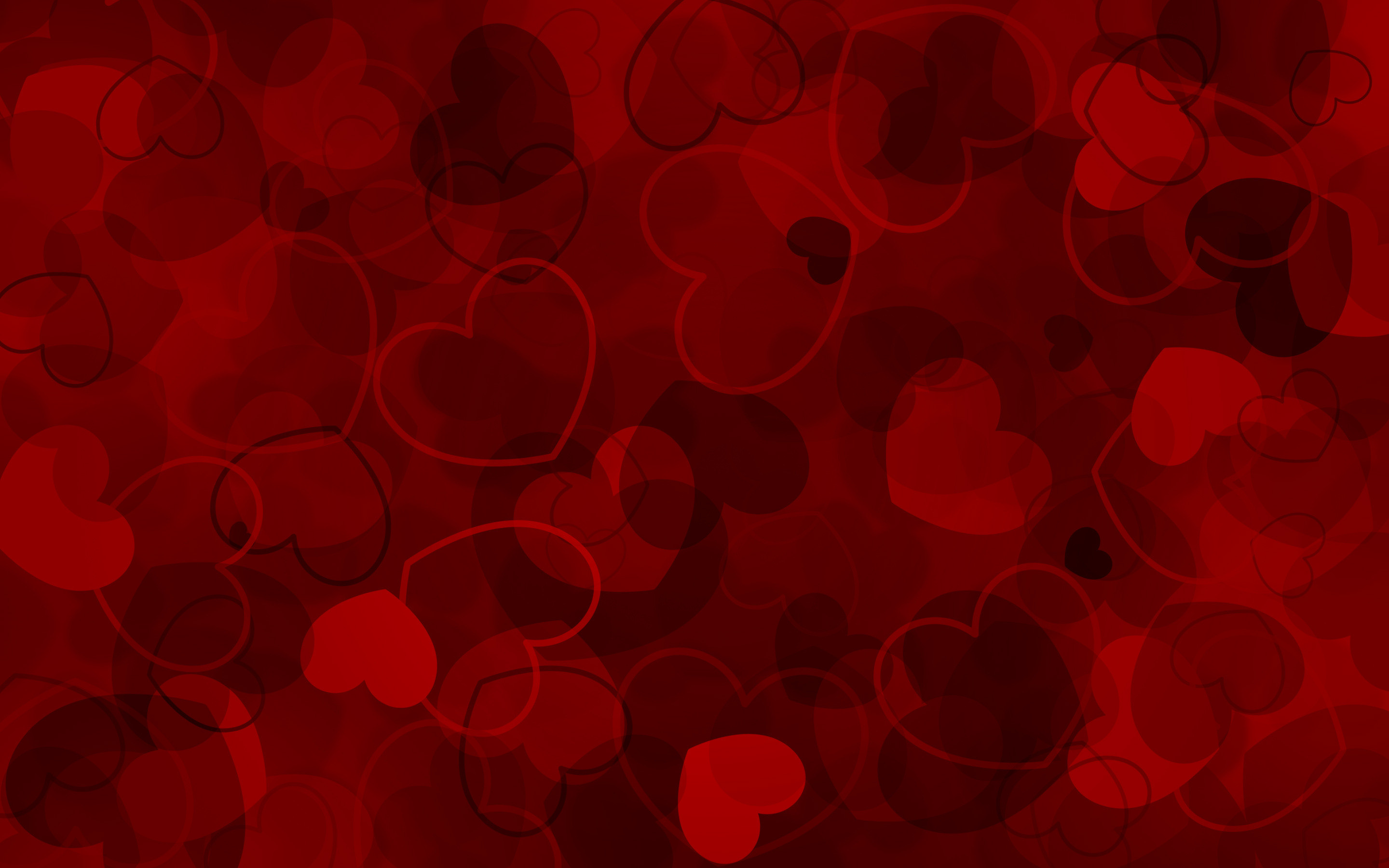2880x1800 ... life line heart rate Wallpaper Valentine Day Red And Black .