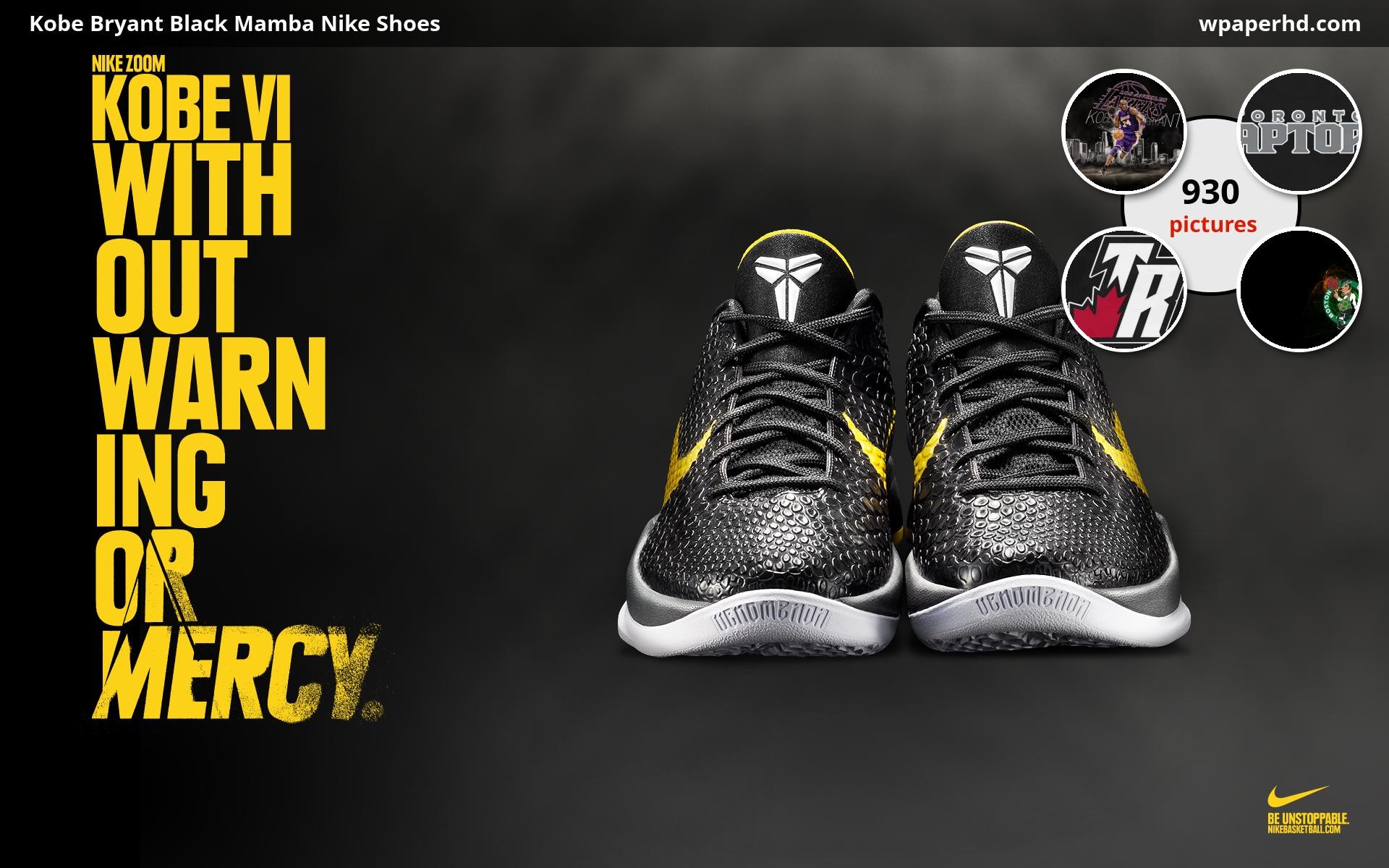 1920x1200 You are on page with Kobe Bryant Black Mamba Nike Shoes wallpaper, where  you can download this picture in Original size and ...