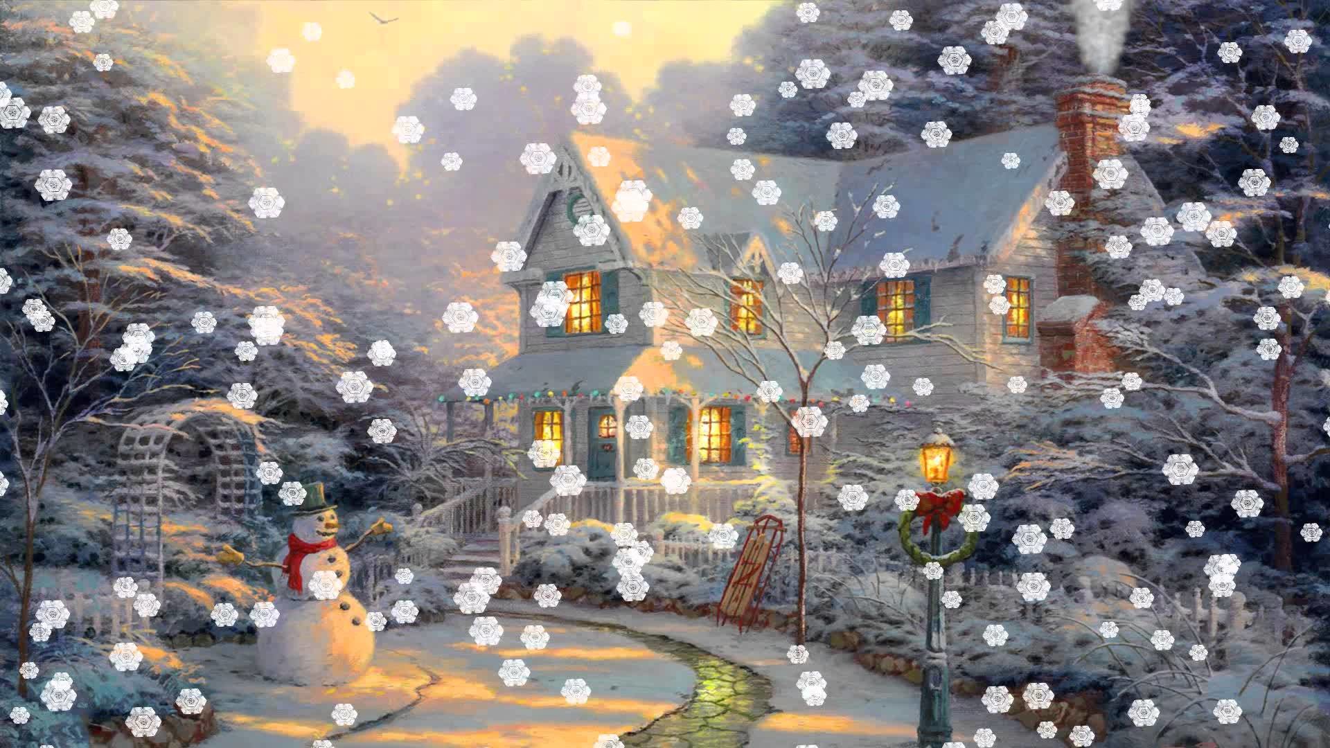 1920x1080 Christmas Eve Animated Wallpaper http://www.desktopanimated.com