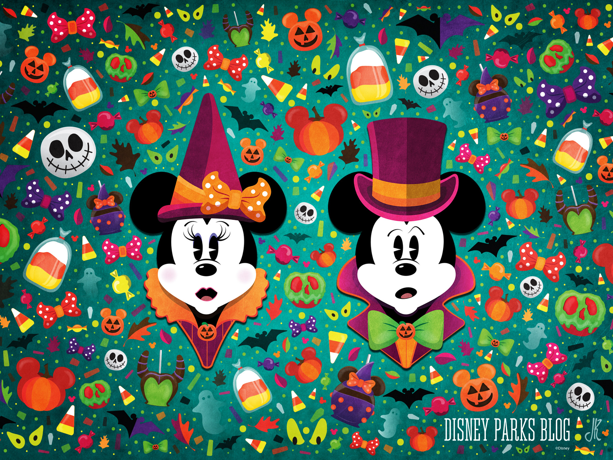 2048x1536 Fine Decoration Disney Parks Blog Wallpaper Halloween Desktop S ...