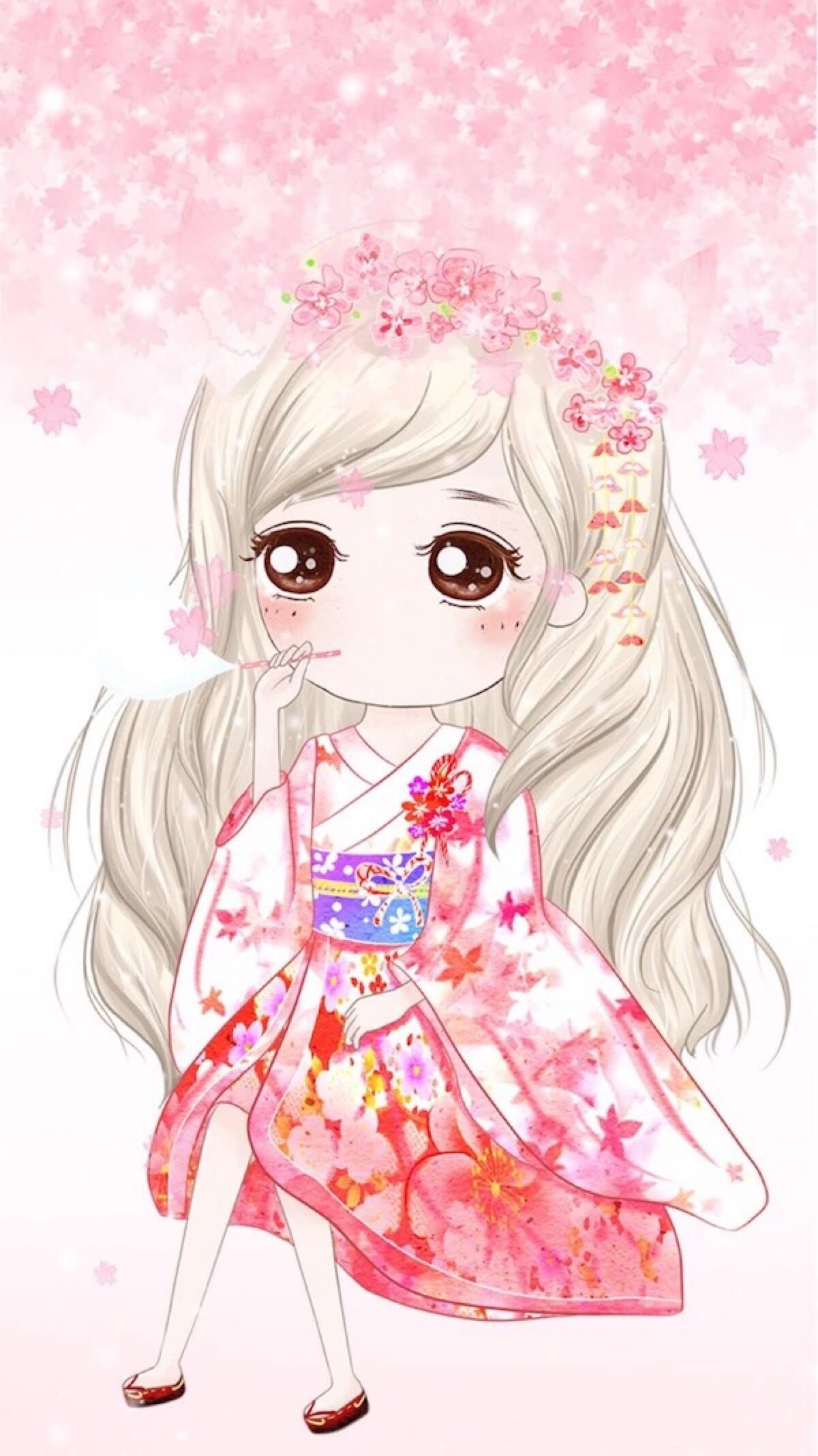 1200x2134 Cute Girl Wallpaper, Kawaii Wallpaper, Kawaii Girl, Kawaii Cute, Chibi Girl