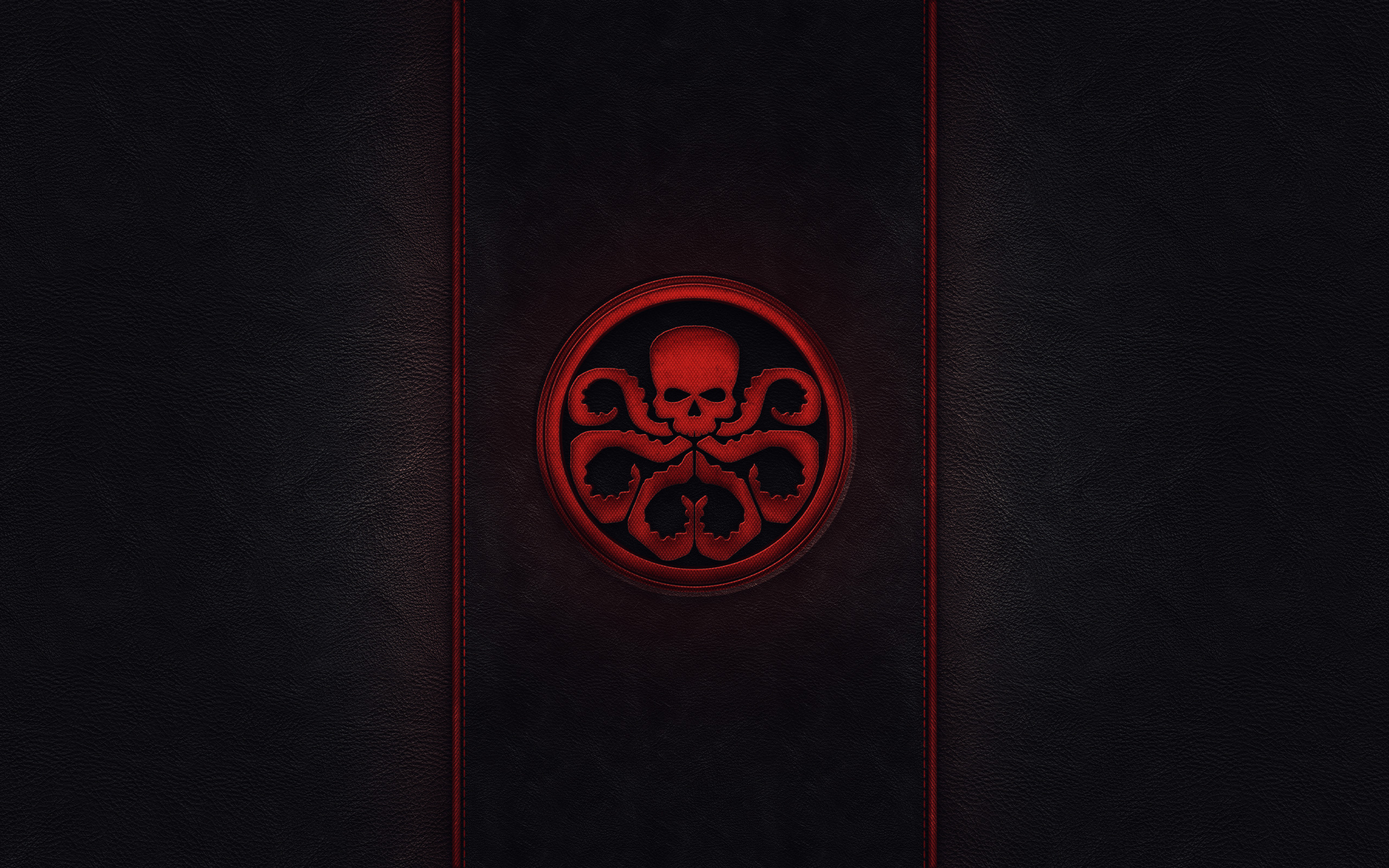 2560x1600 Hydra emblem captain america red skull wallpaper