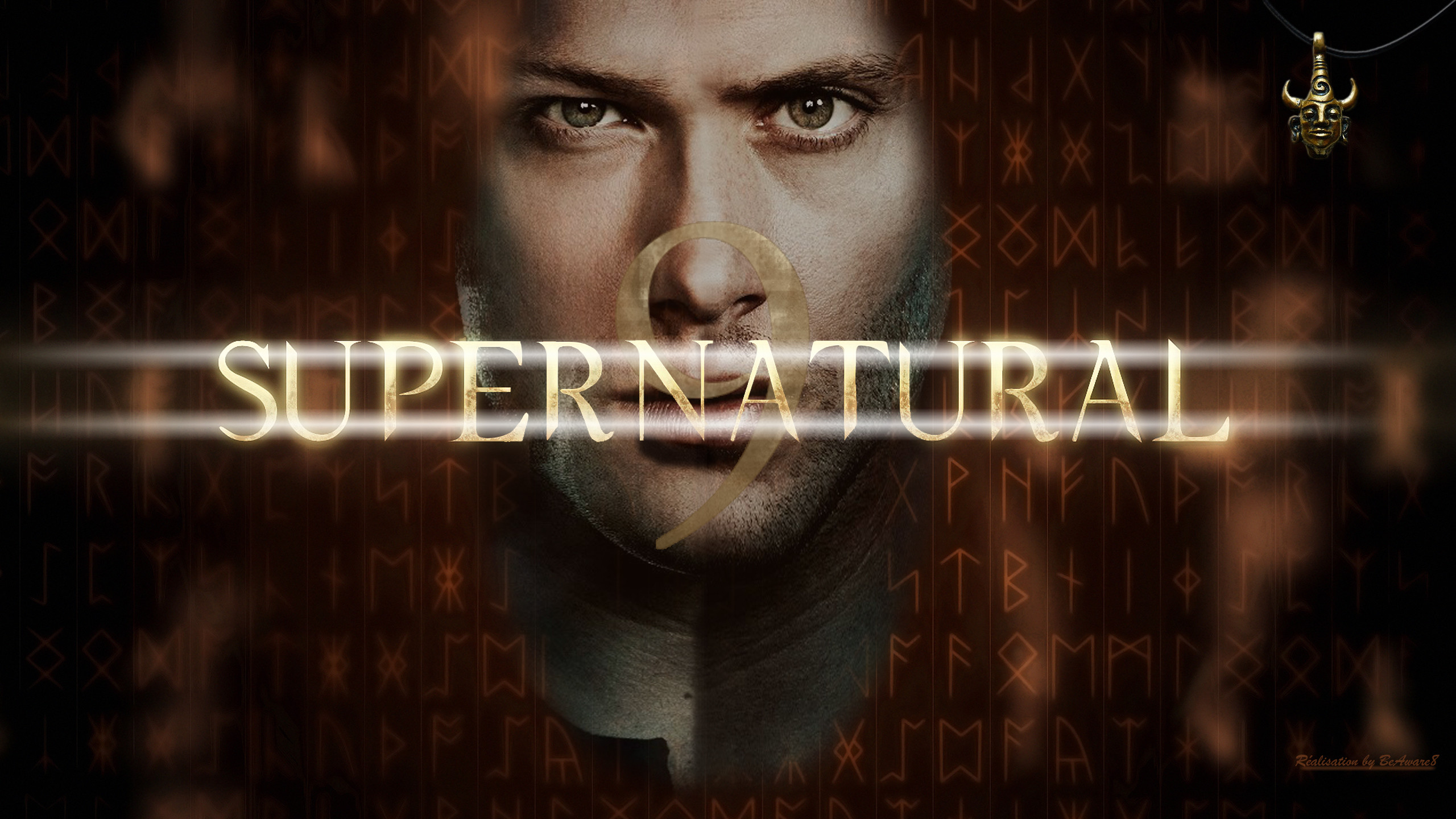 2560x1440 ... Supernatural - Dean and Sam face to face by BeAware8