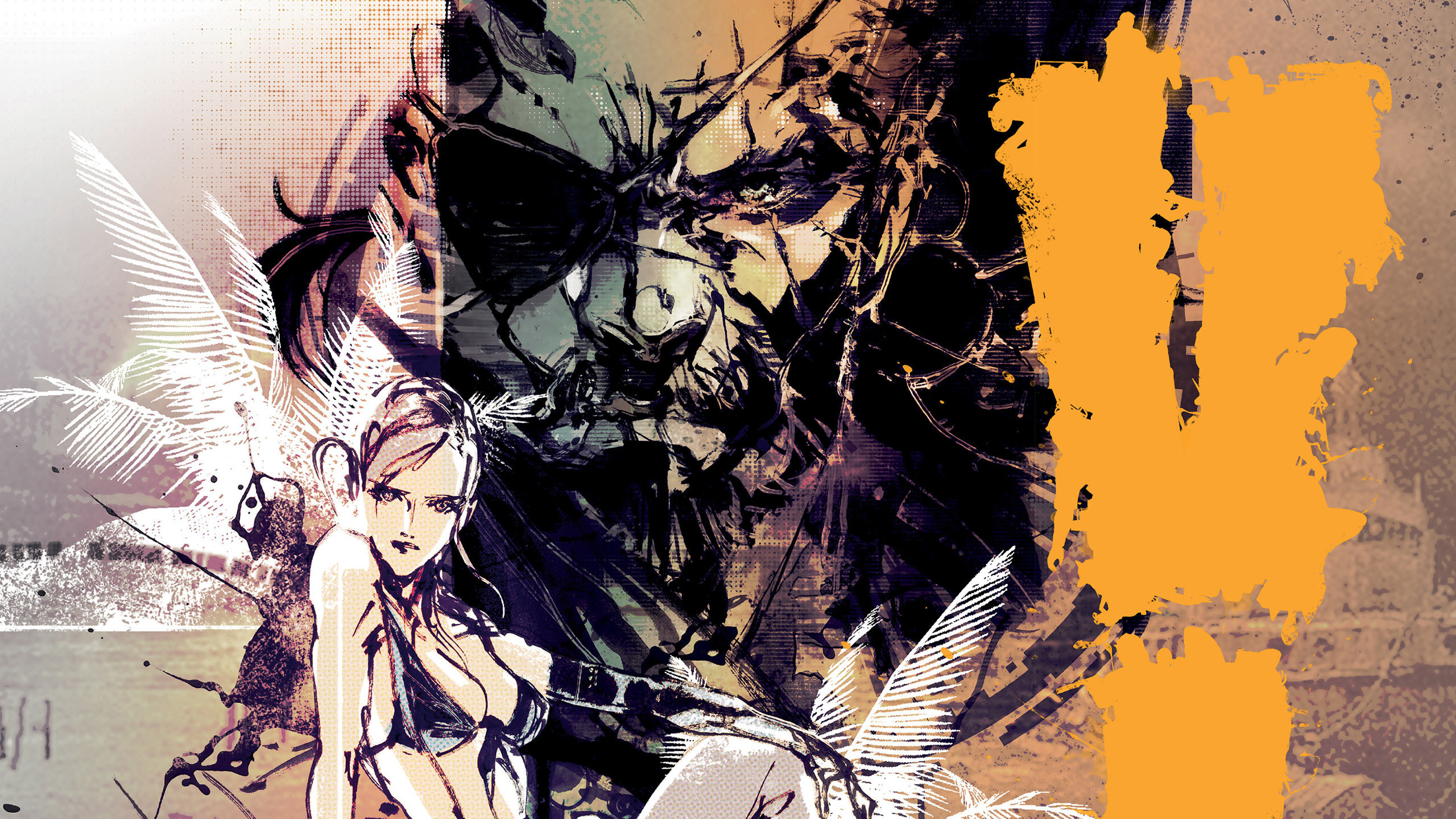 2560x1440 Art of Metal Gear Solid 5 Wallpapers