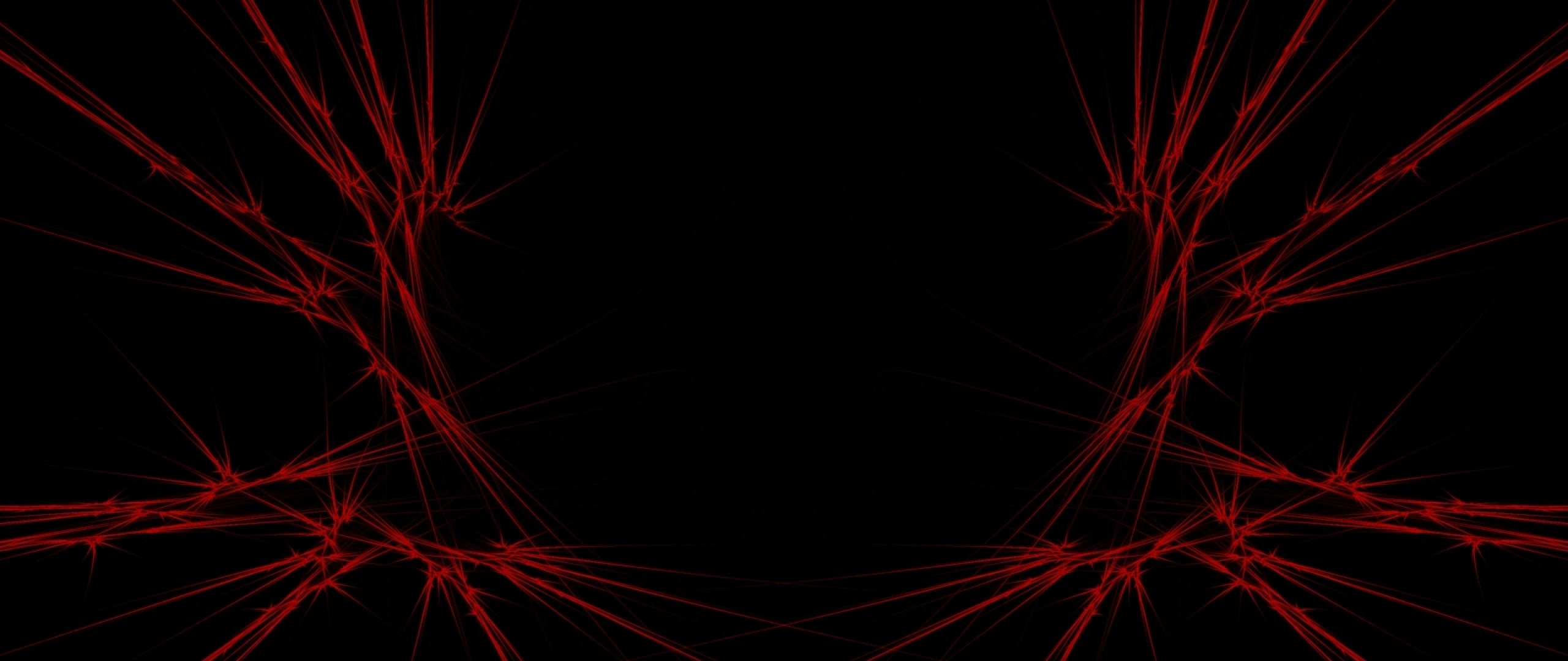 2560x1080 Preview wallpaper red, black, abstract 
