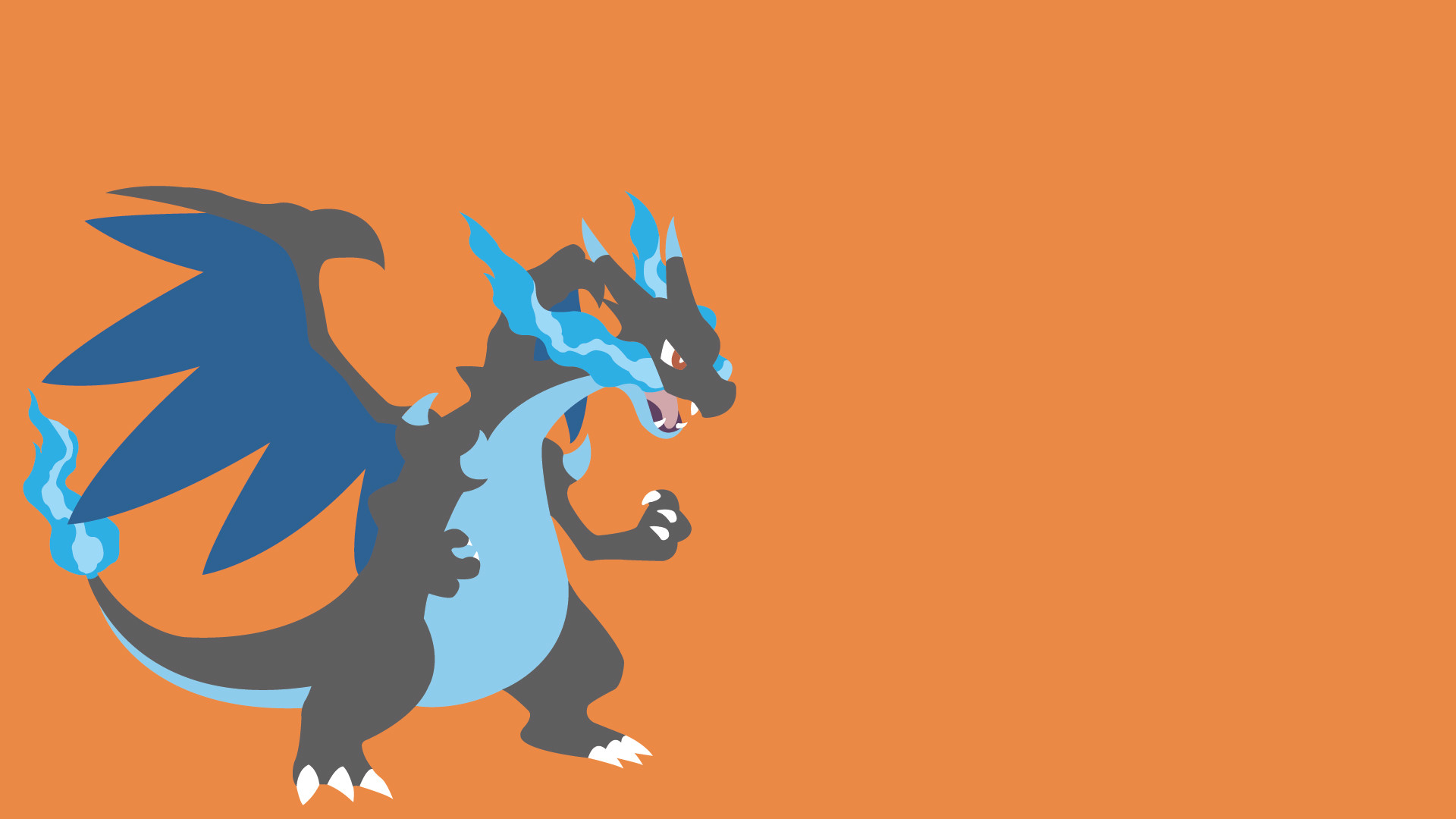 1920x1080 Mega Charizard (vers. X) Wallpaper ...