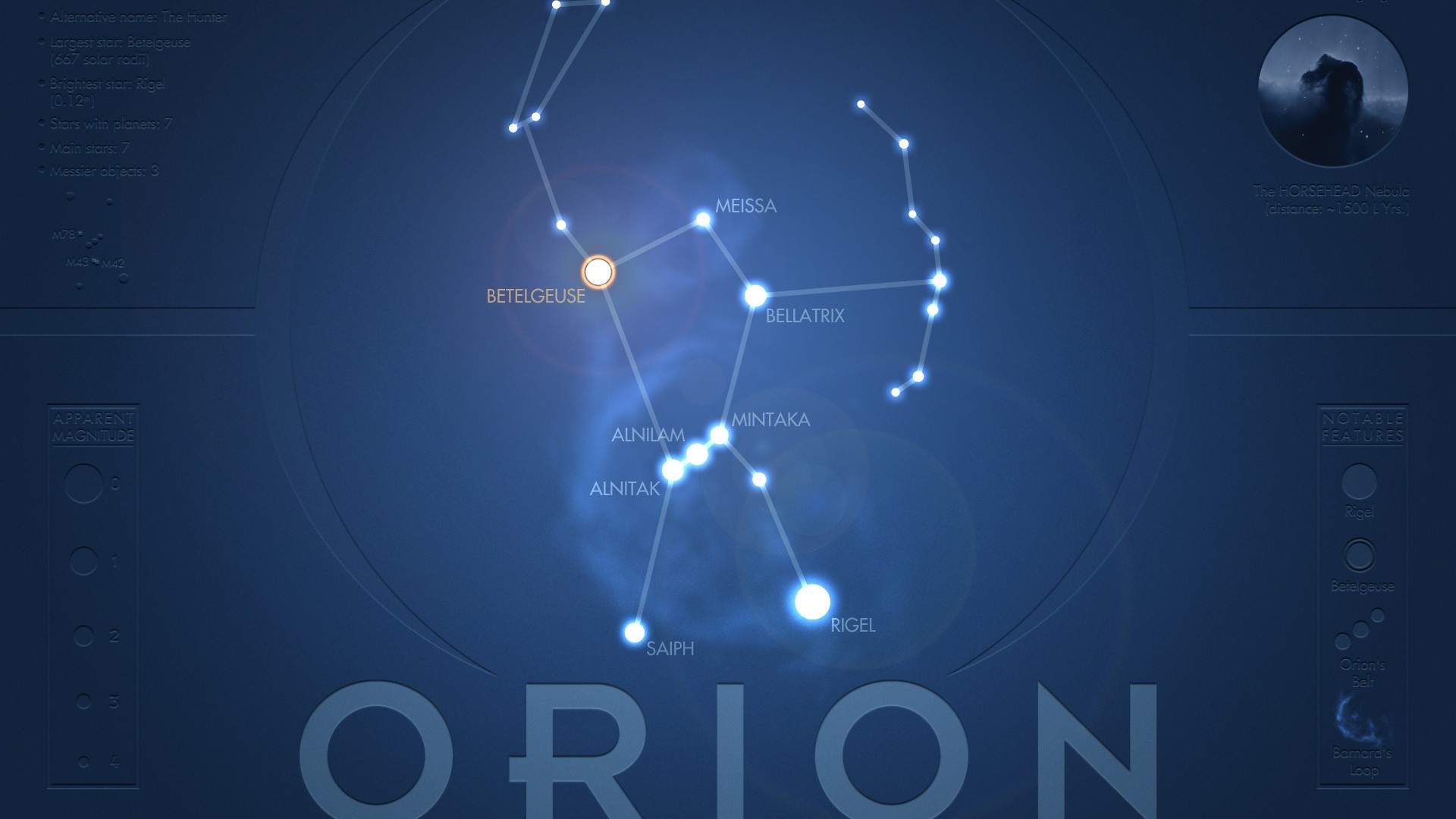 1920x1080 Orion Constellation Wallpaper Orion constellation 1920x1200. Download  resolutions: Desktop:  ...
