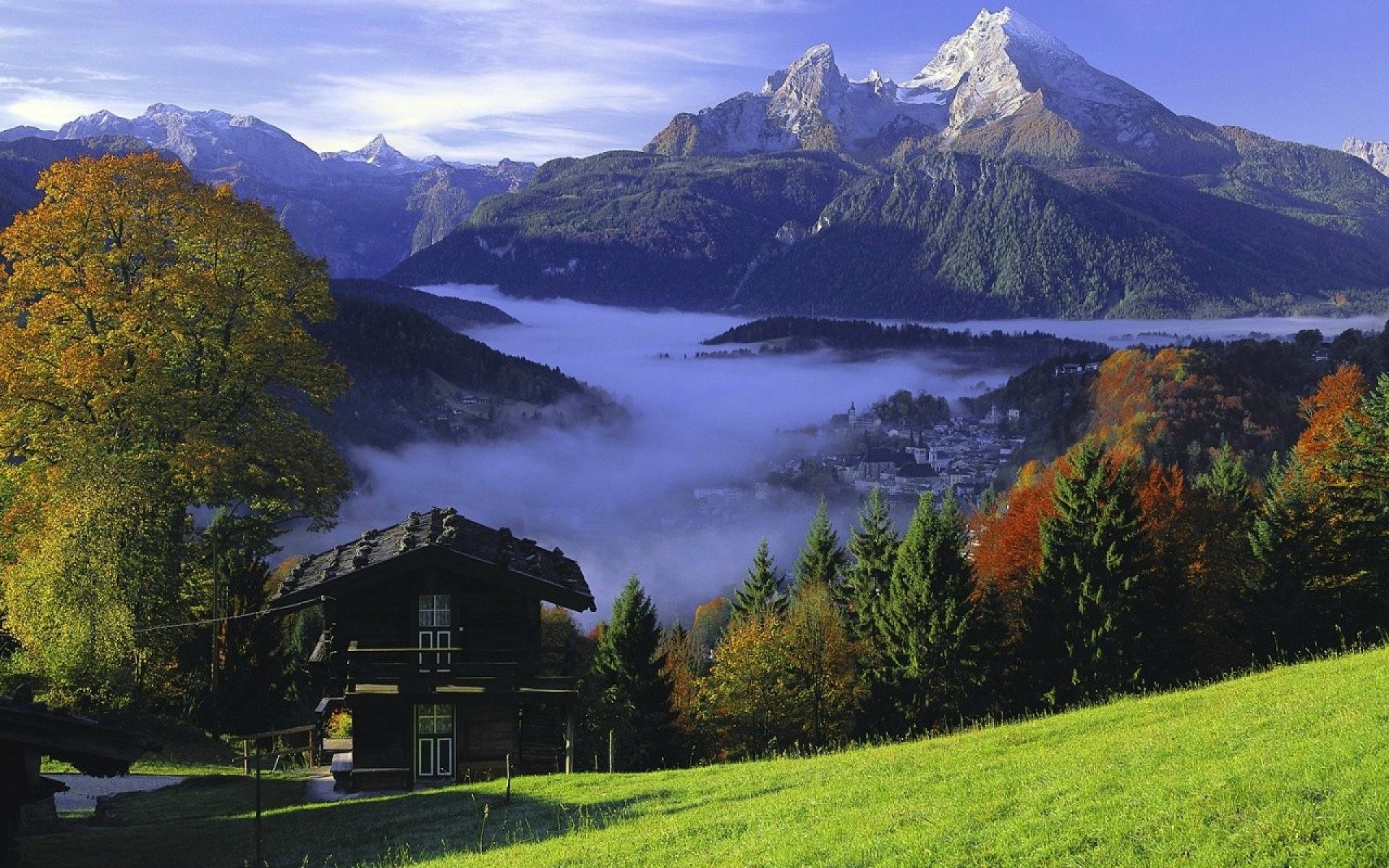 1920x1200 Bavaria Germany 308692. SHARE. TAGS: Village Desktop Colorado Photo  Background Mountain Valley Nature