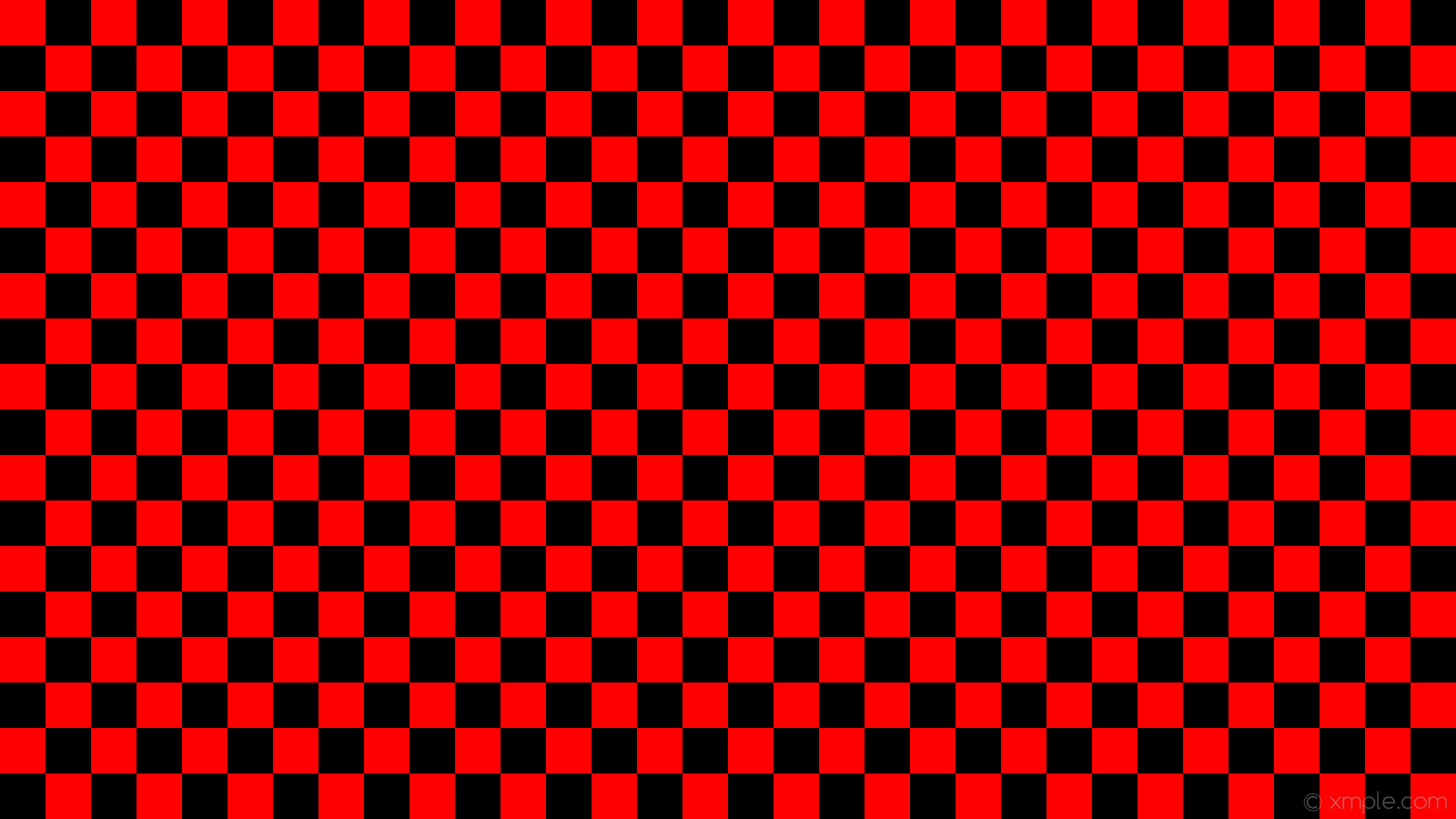 1920x1080 wallpaper checkered black red squares #000000 #ff0000 diagonal 0Â° 60px