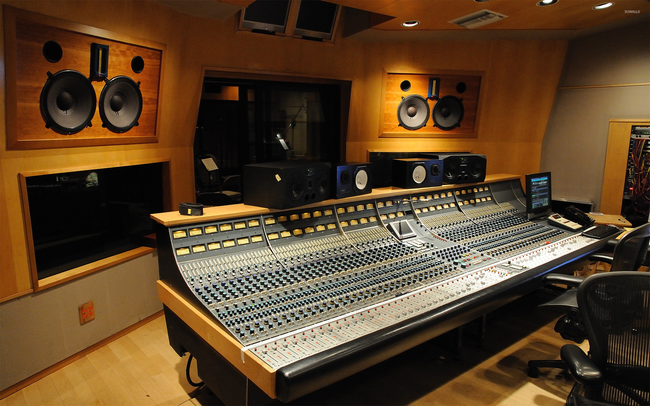 2560x1600 Recording studio wallpaper
