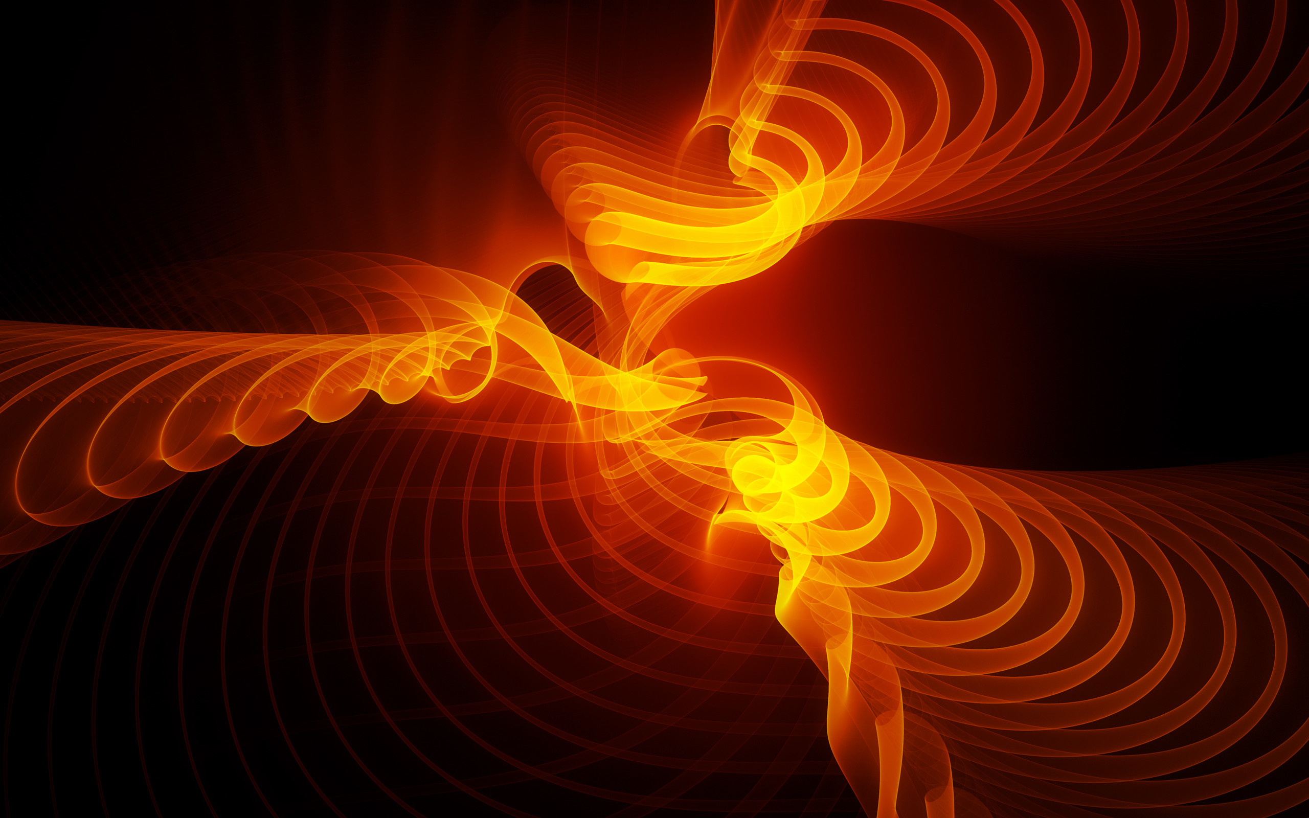 2560x1600  Cool Black and Orange Abstract - See more similiar images at  backgroundimages. Orange Wallpaper