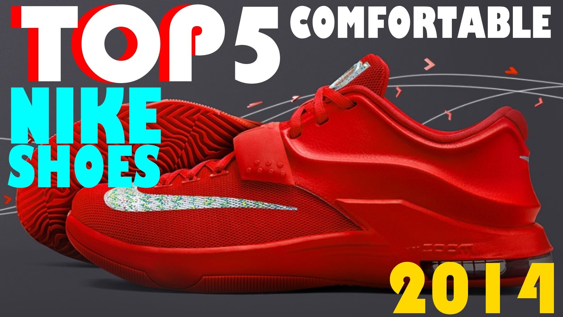 1920x1080 Top 5 Comfortable Nike Basketball Shoes Of 2014 (+Commentary) [END OF THE  YEAR] - YouTube