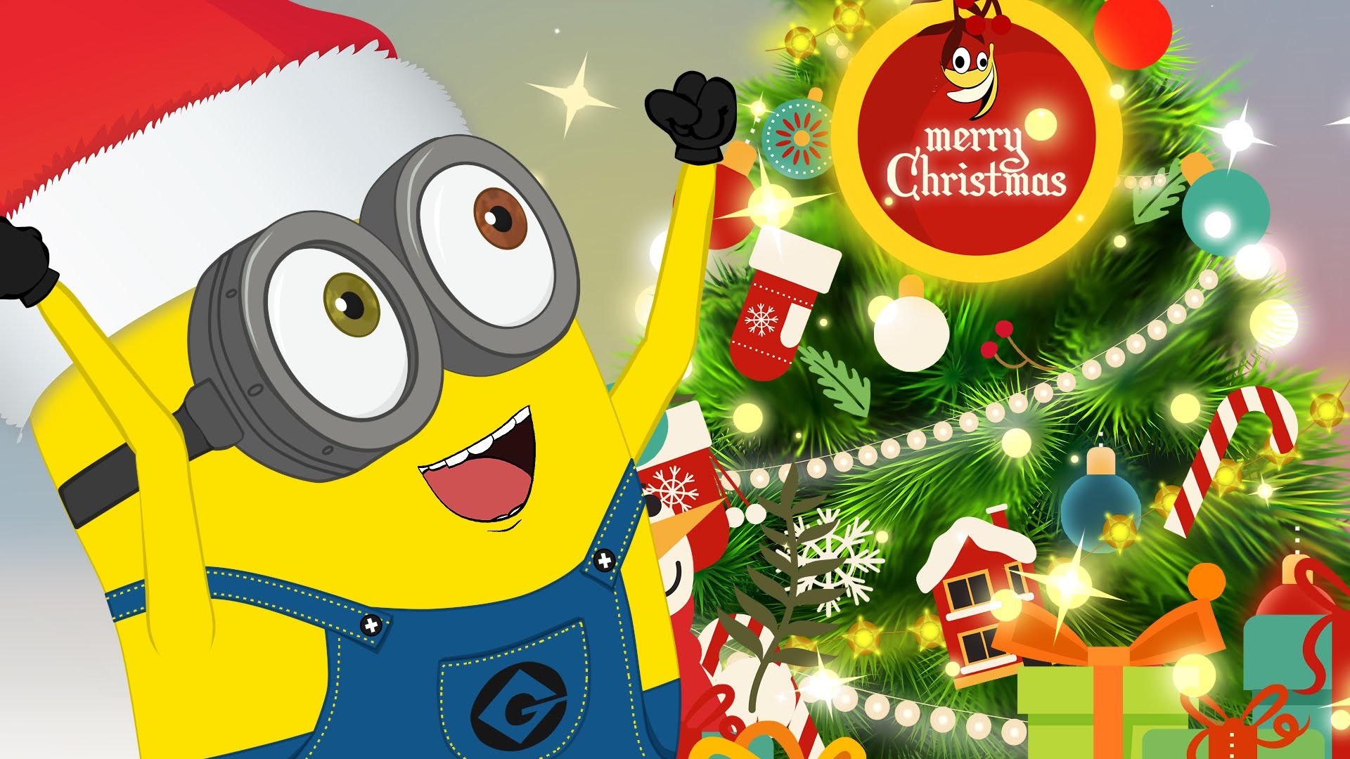 Christmas Minions  Winter  Nature Background Wallpapers on Desktop Nexus  Image 2042232