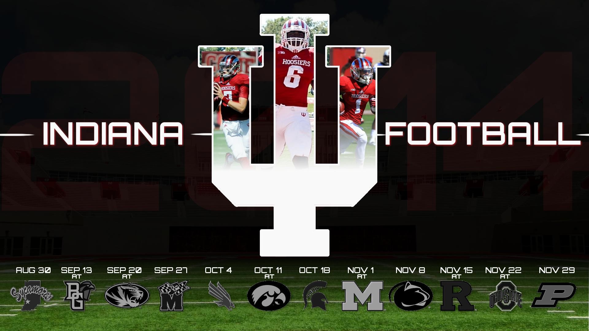 1920x1080 2014 IU Football Schedule Wallpaper (made by yours truly) ...