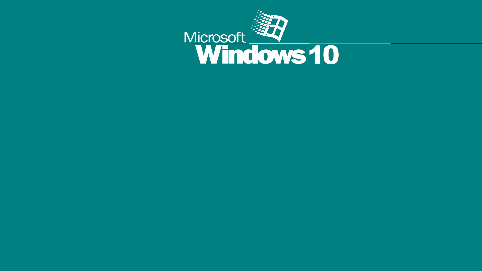 1920x1080 Retro Windows 10 Wallpaper
