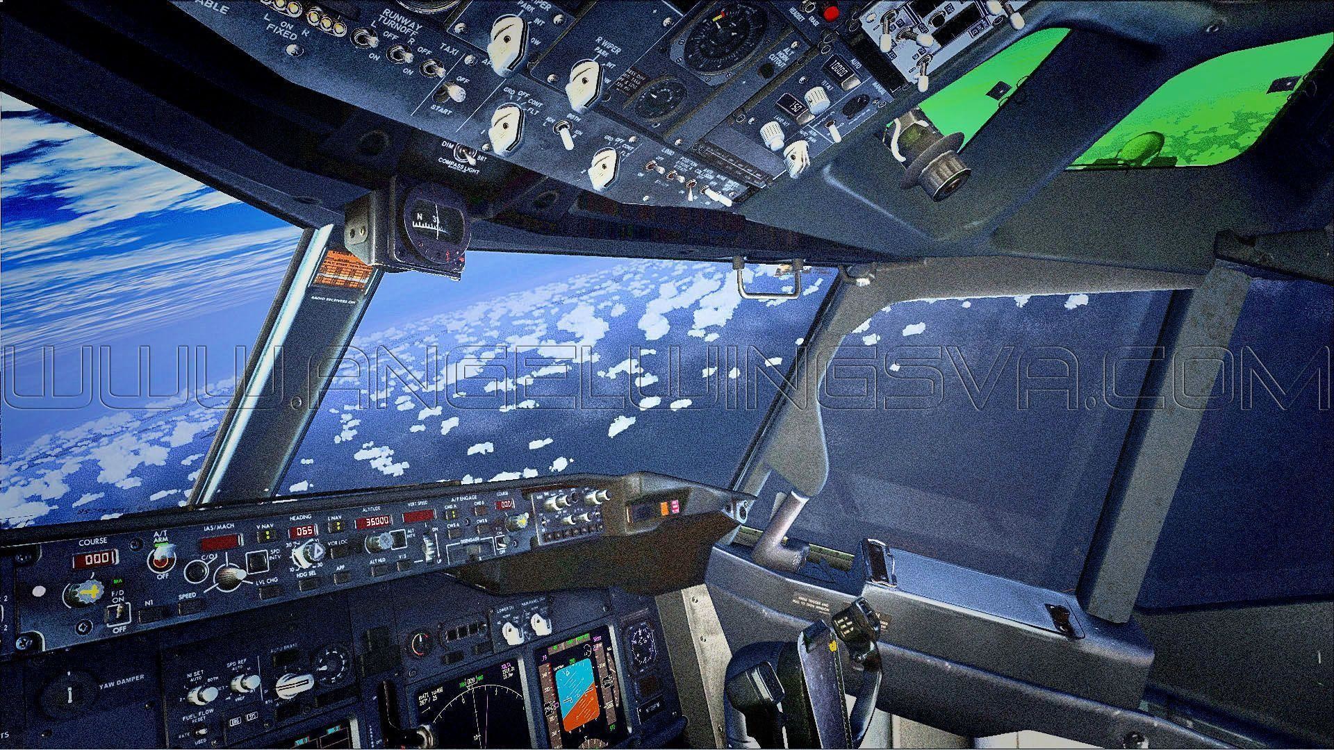 1920x1080 Images For > Boeing Cockpit Wallpaper