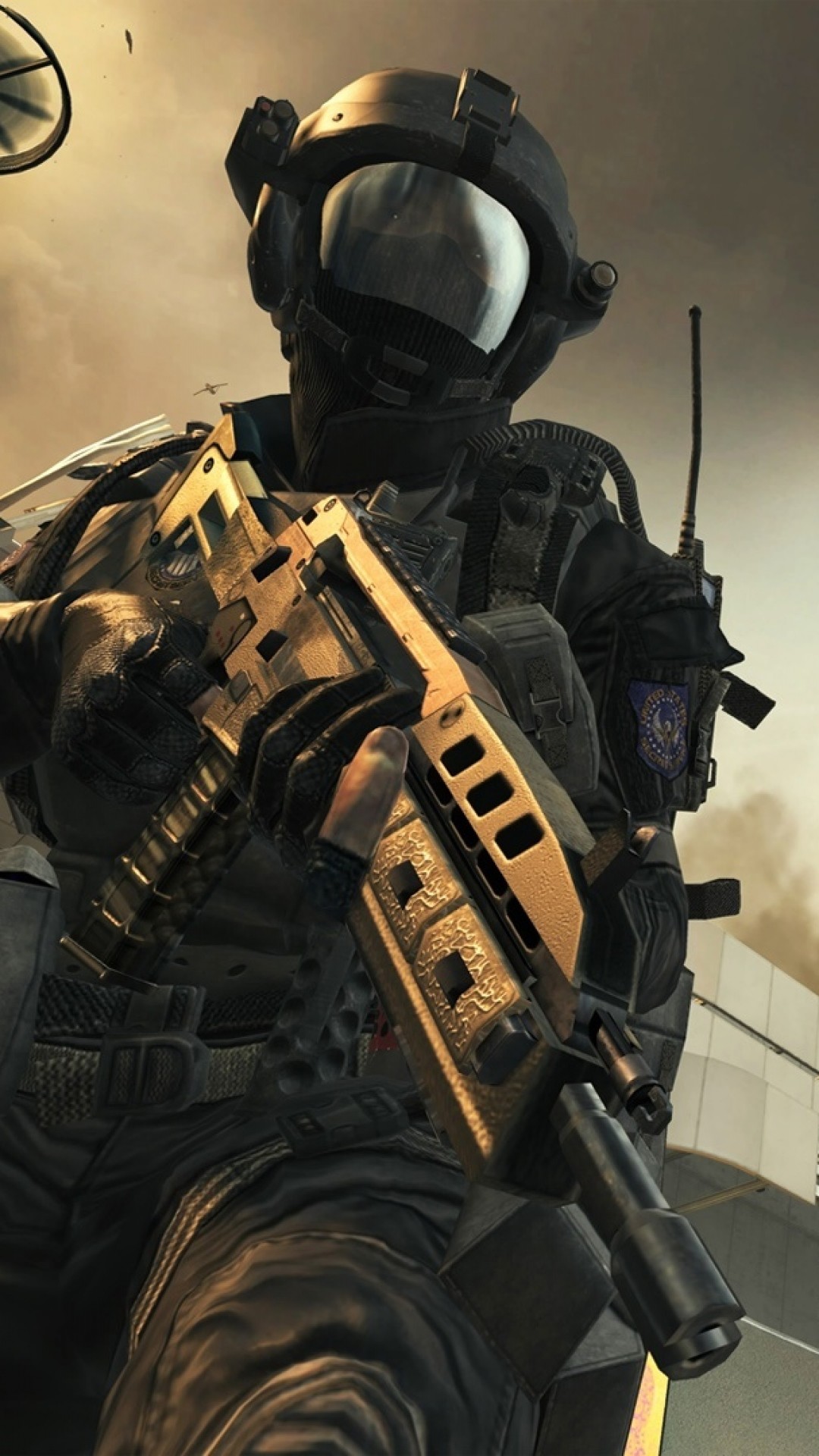 1080x1920 Preview wallpaper call of duty, black ops 2, game, weapons 