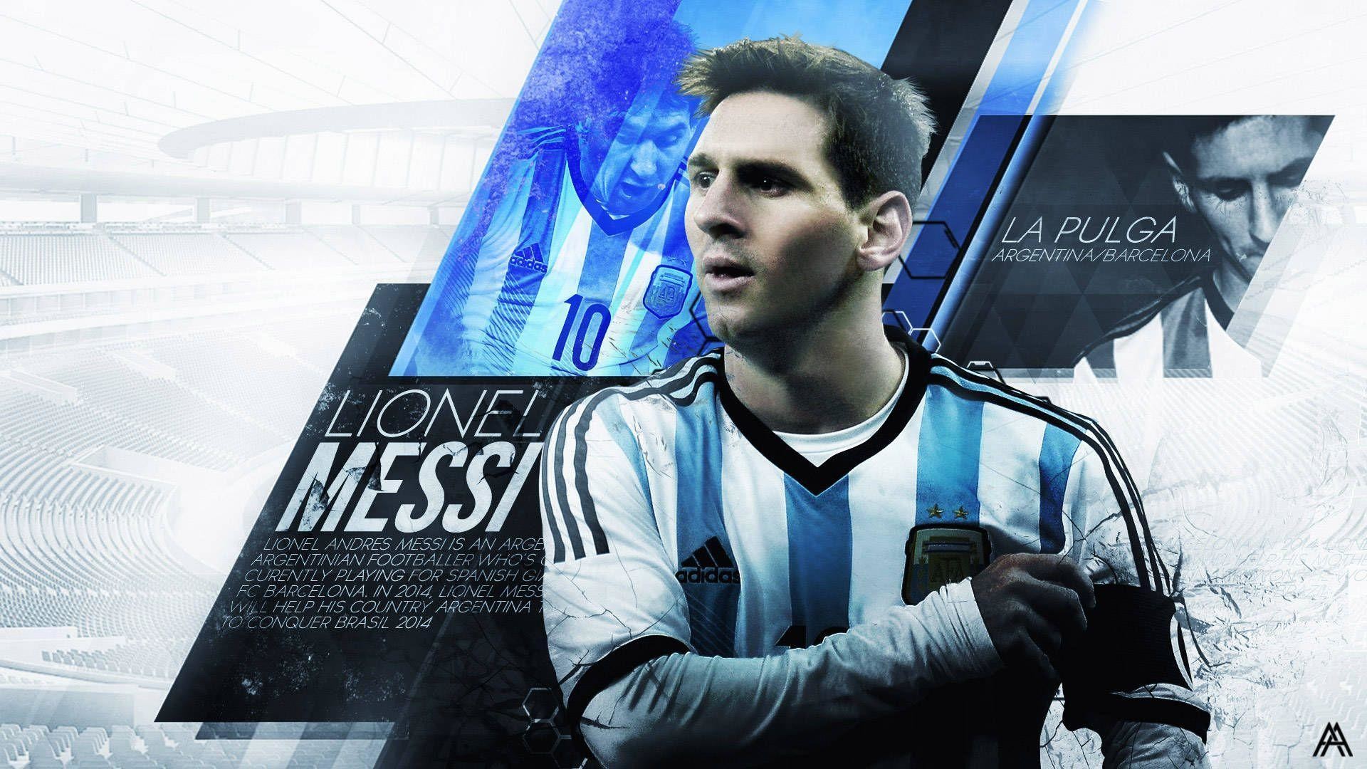 1920x1080 Lionel Messi Wallpaper HD - Soccer Desktop